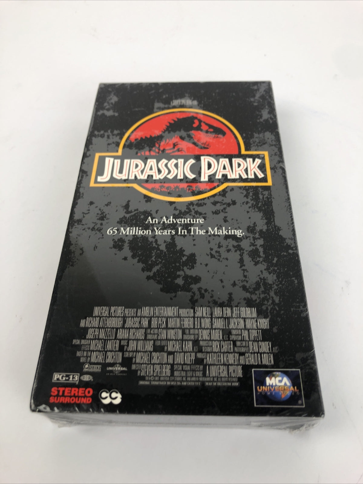 Jurassic Park VHS First Edition FACTORY SEALED Universal Original Spielberg 1993