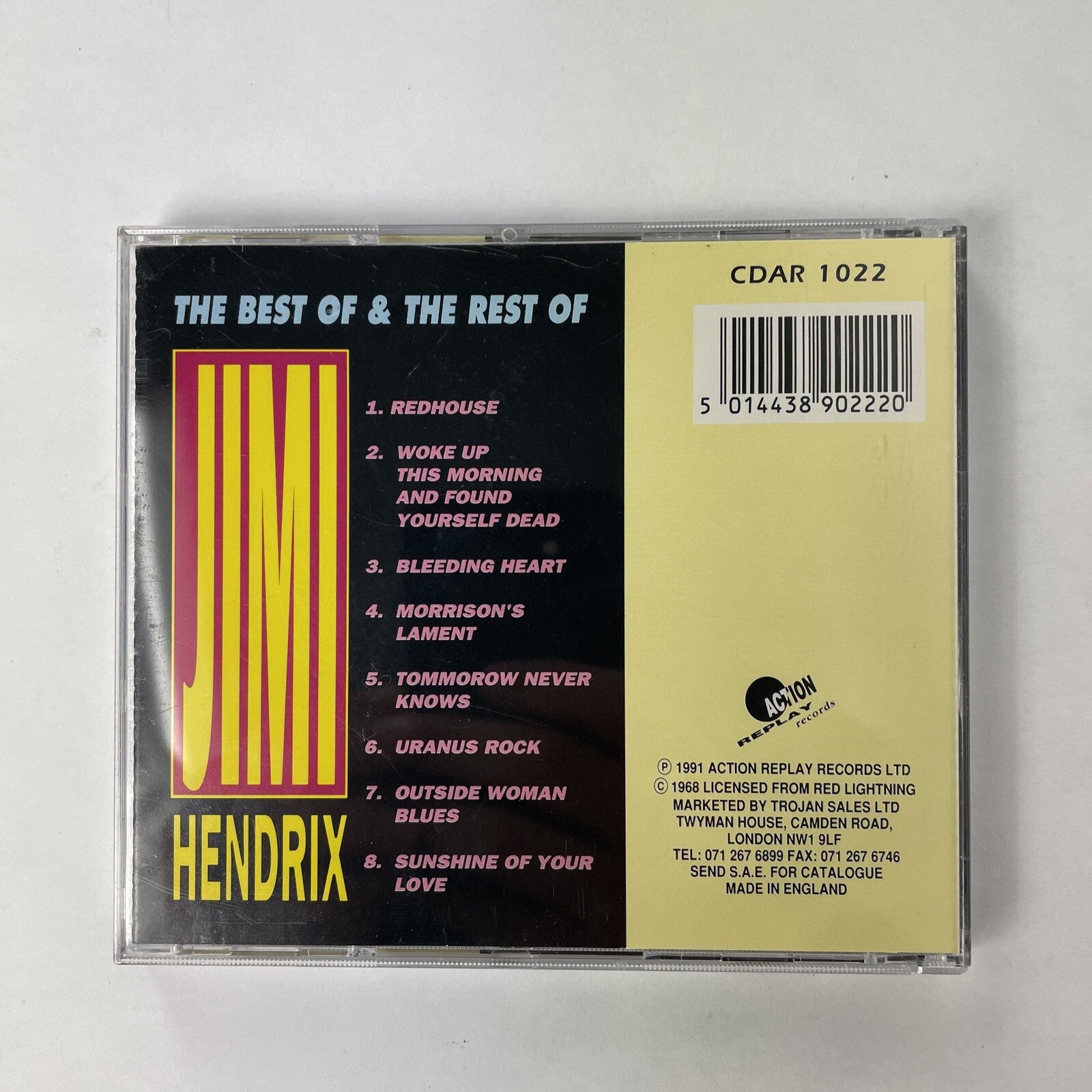 Jimi Hendrix - The Best Of & The Rest Of - CD # 28