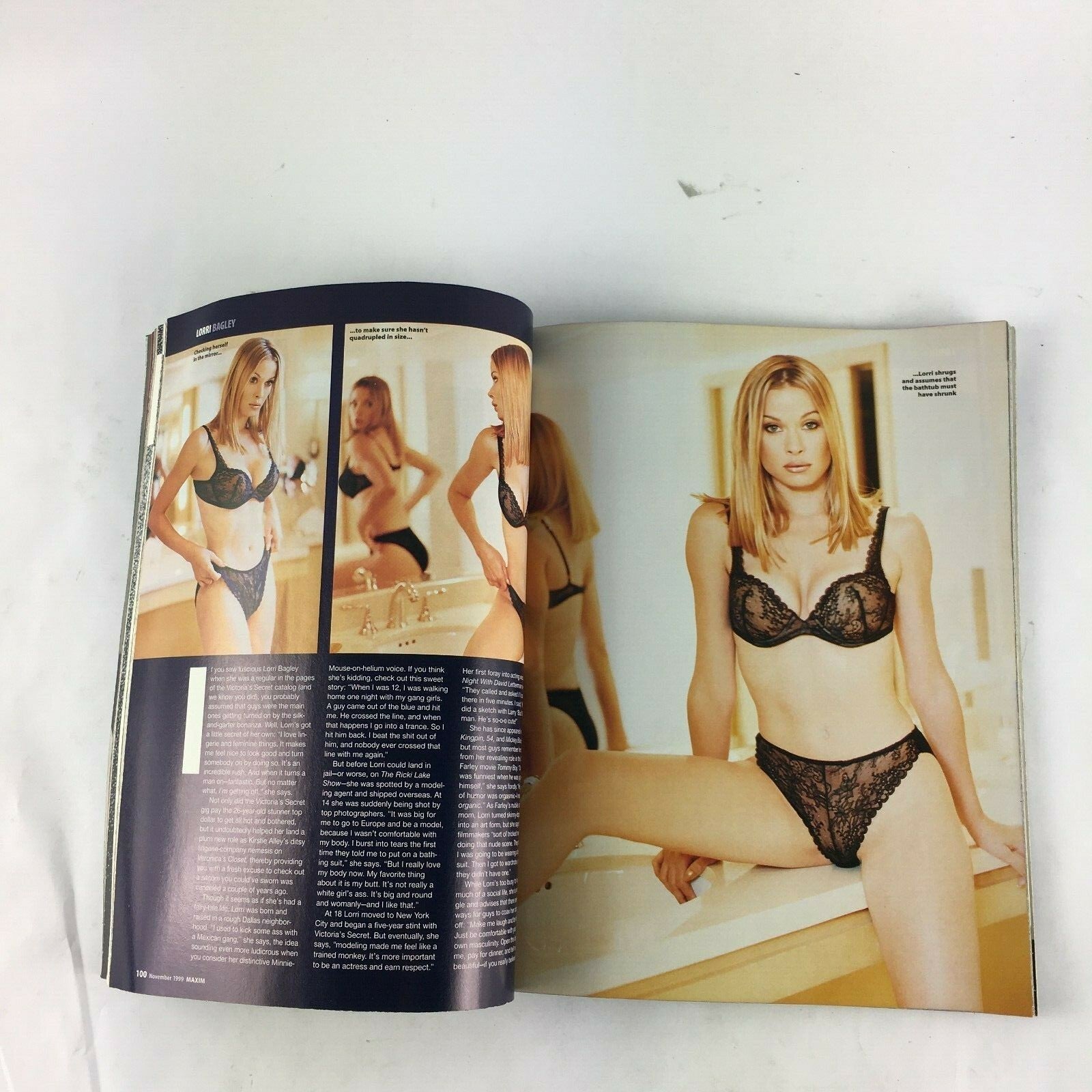 November 1999 Maxim Magazine Hot Love! The All-Sex Workout Escape from Death Row