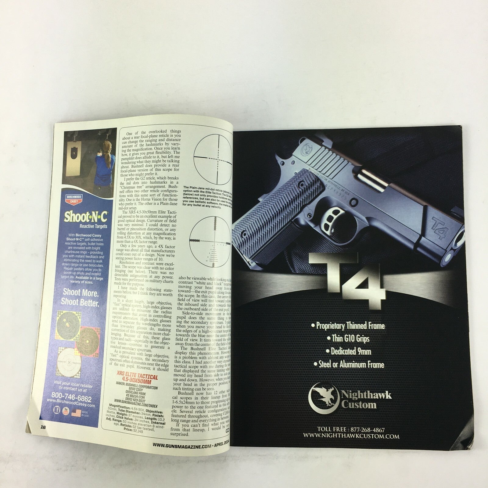 April 2014 Guns Magazine Sig Sauer P227 .45 ACP Ruger .22 LR 10/22 .45 Colt/ACP