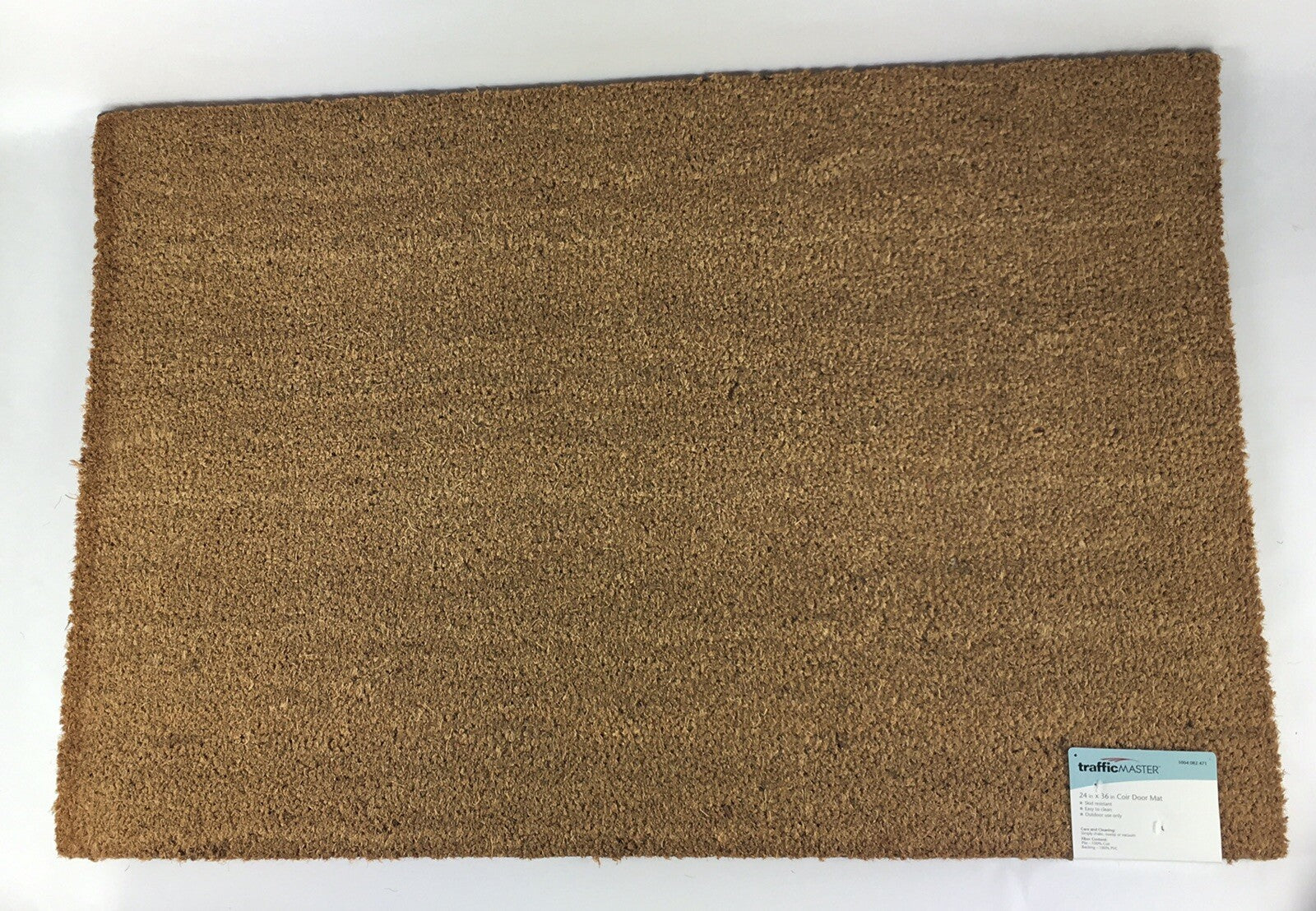 Trafficmaster Natural Coir Doormat Door Mat with PVC Backing 24" x 36" FREE SHIP