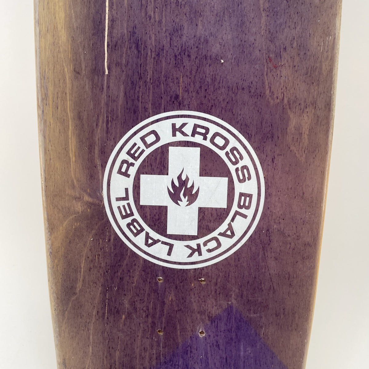 Vintage Black Label Skateboards RED KROSS Duane Peters Skateboard USA MADE NOS