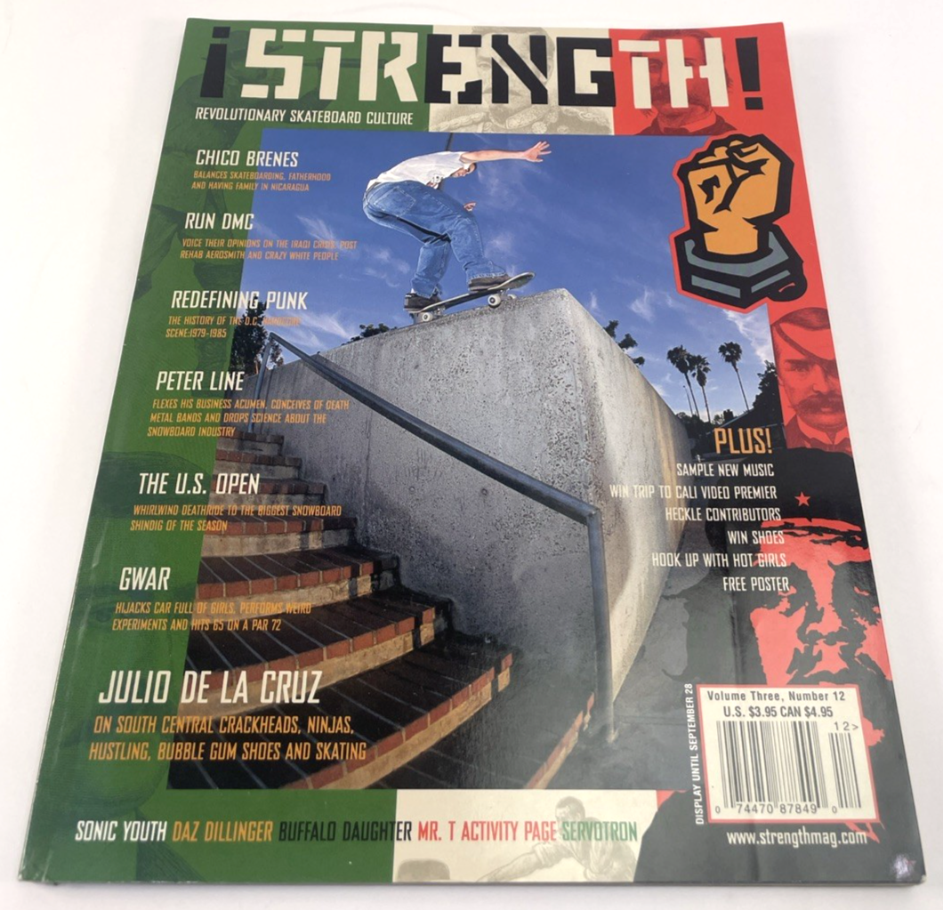 Strength Magazine / Vol. 3 ~ #12 / Skateboard Magazine Sheppard Failey Design