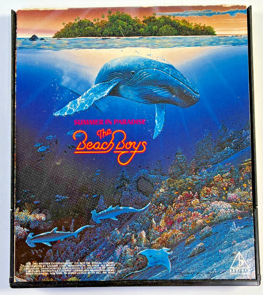 The Beach Boys - Summer in Paradise - CD (Brother Records 1992) Album