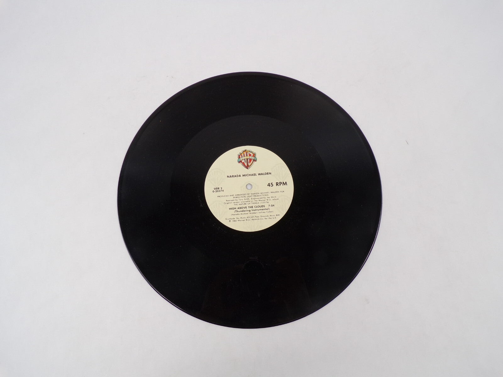 Narada Michael Walden High Above The Clouds Celestial Version Vinyl Record