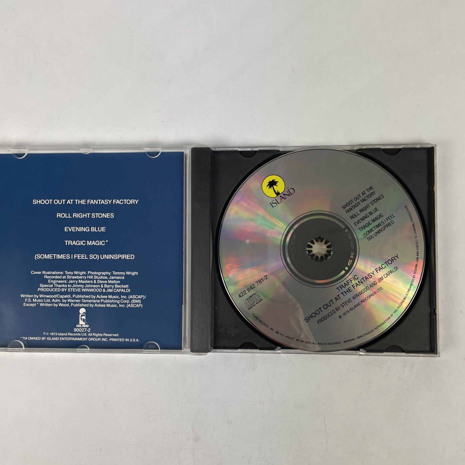 Traffic - Shoutout At The Fantasy Factory CD (2003)  #29
