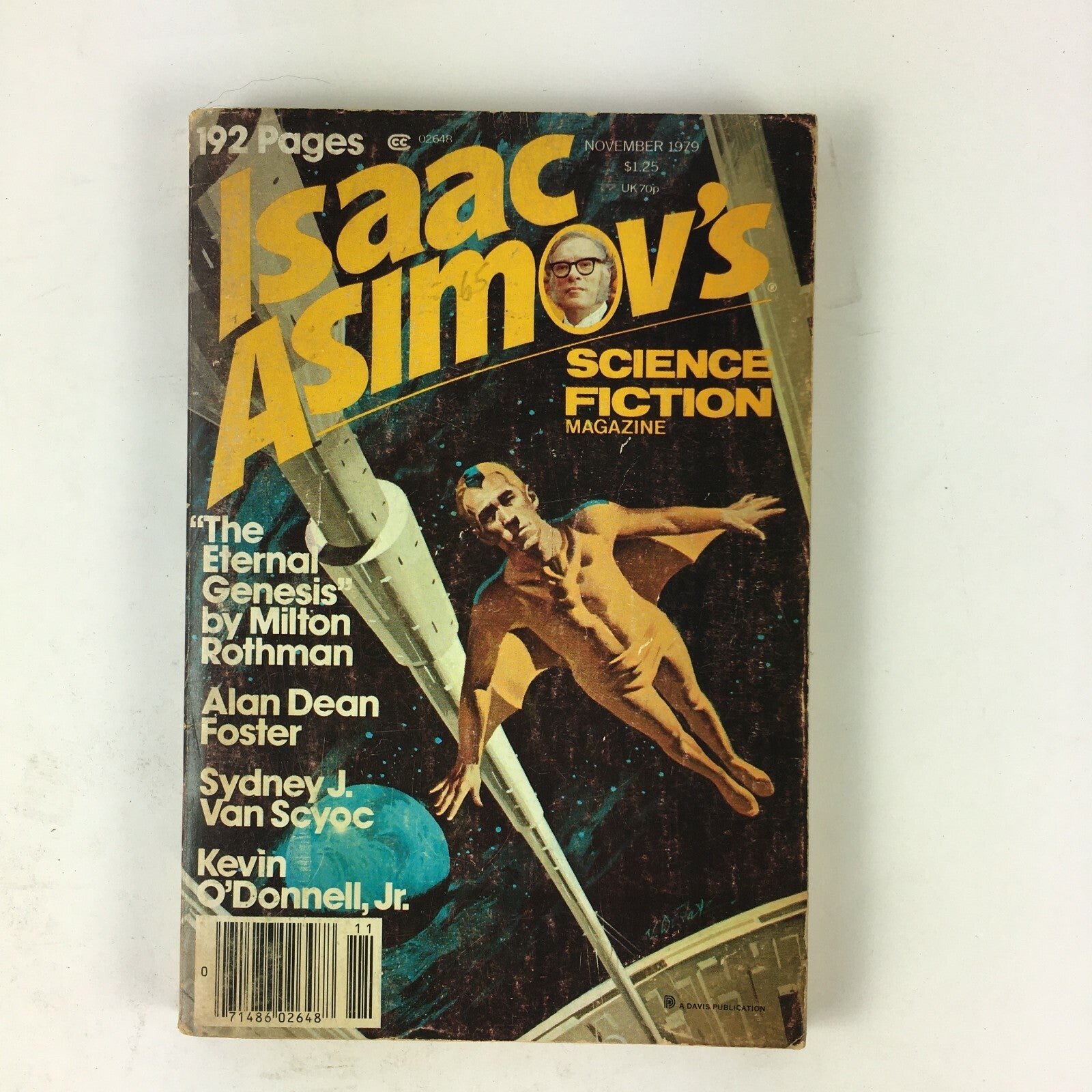 November 1979 Isaac Asimov's Science Fiction Magazine Alan Dean Foster Sydney J.