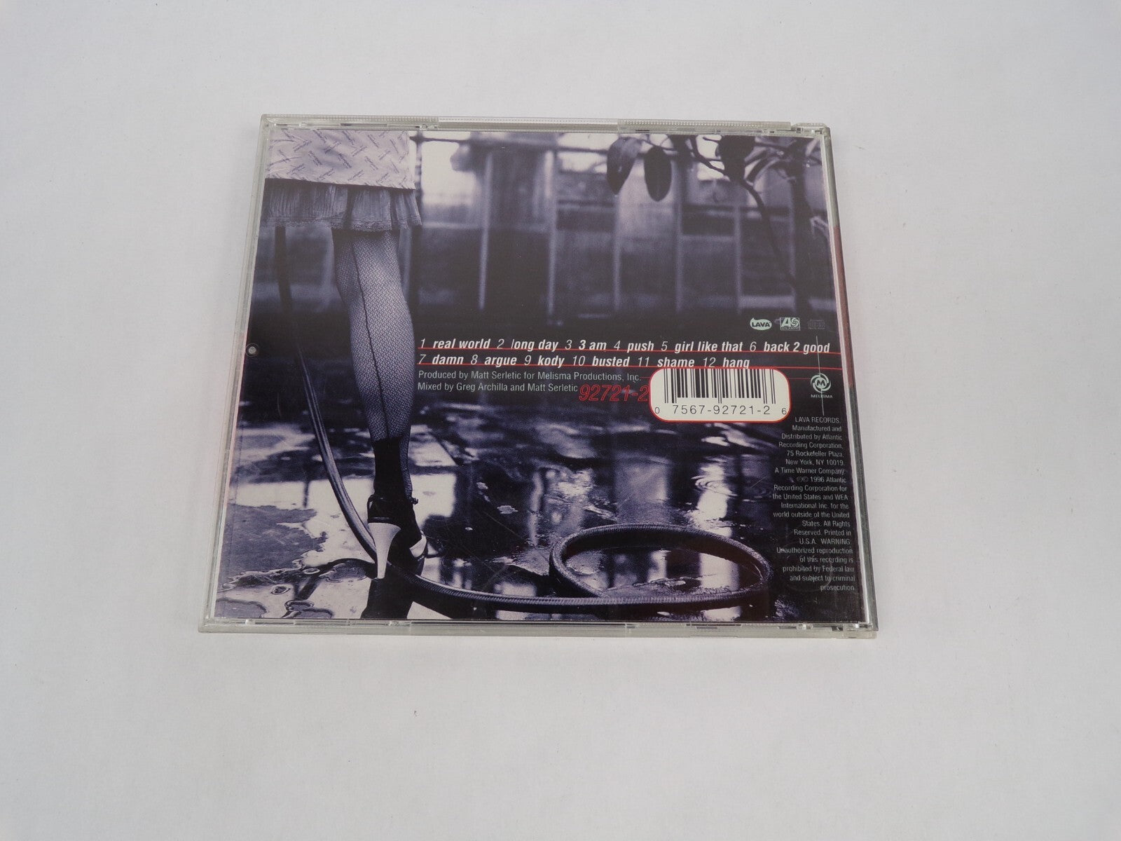 Match Box 20 Yourself or Someone Like You Real World Lond Day Damn Kody CD#63