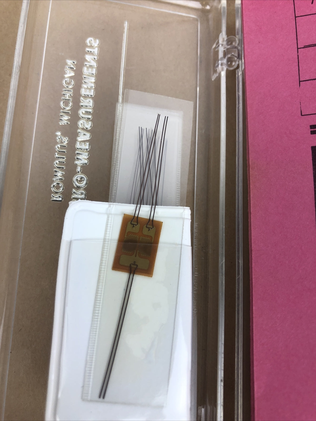 Micro Measurements Precision Strain Gage WK-06-125TW-350 - 5 pk gages NEW
