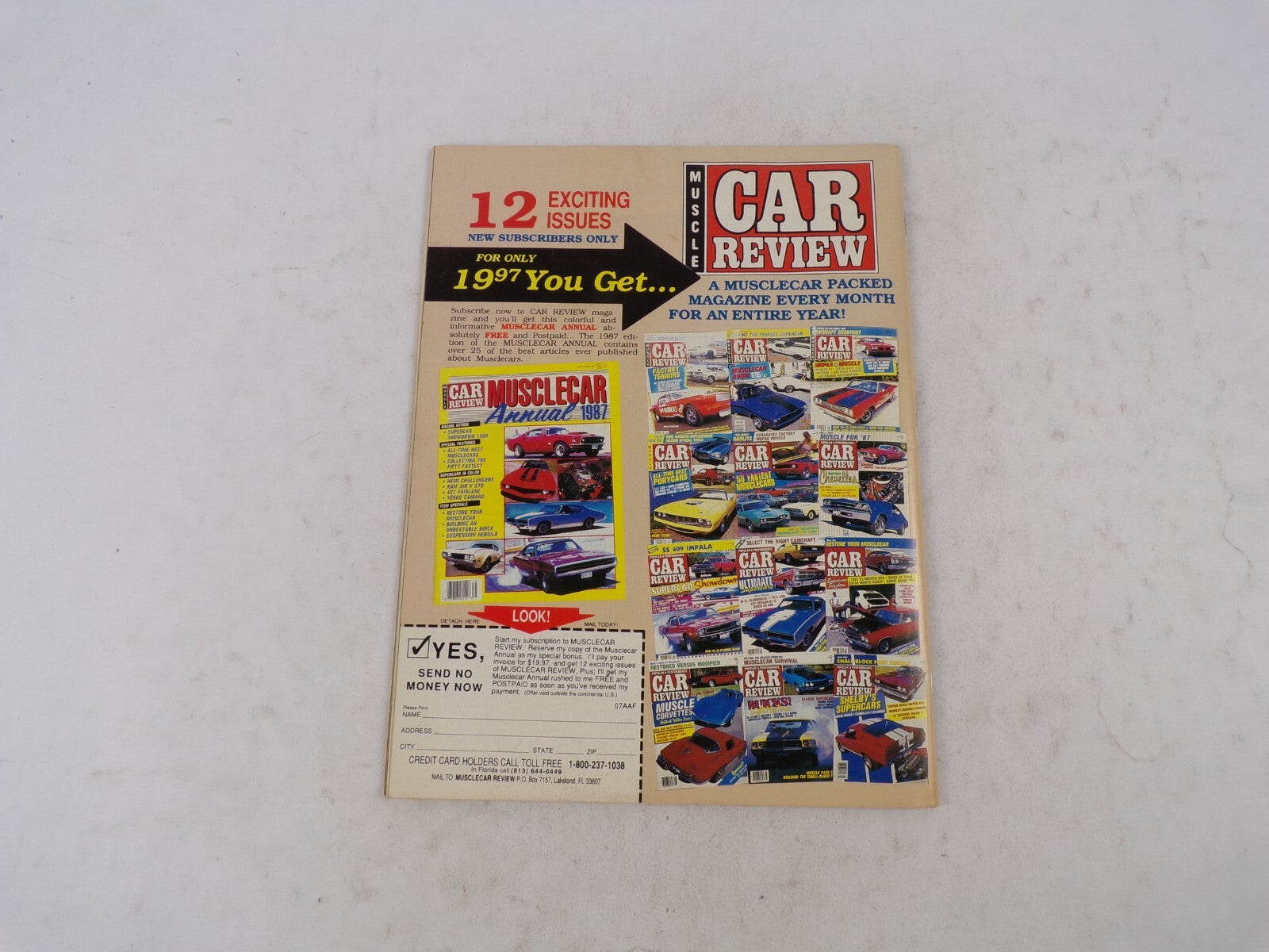 October 1993 Muscle Cars Classics '87 Street Machine Nationals Supertrick Handli