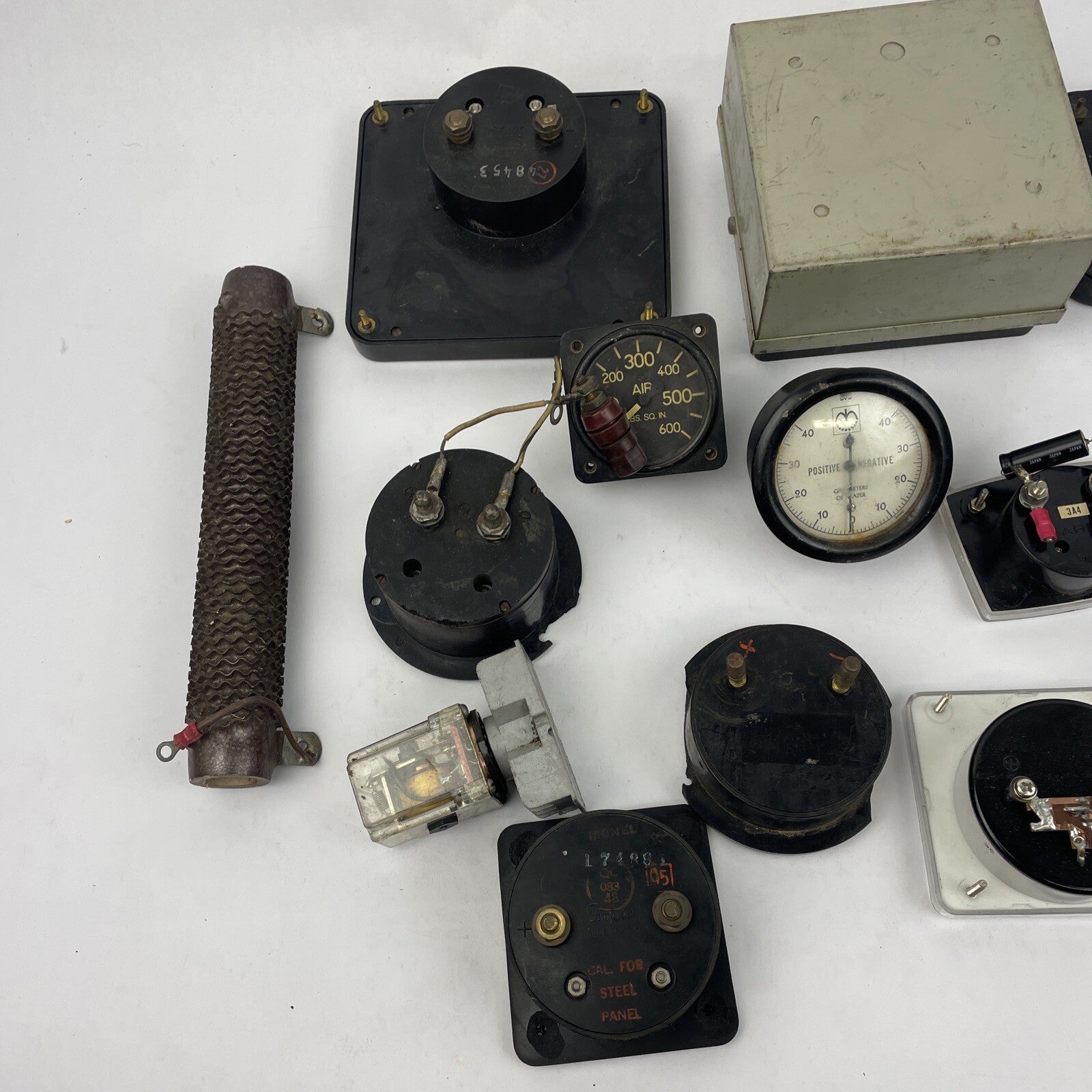 Vintage Lot Regulators and Gauges Meters Steampunk Industrial Simpson Motorola