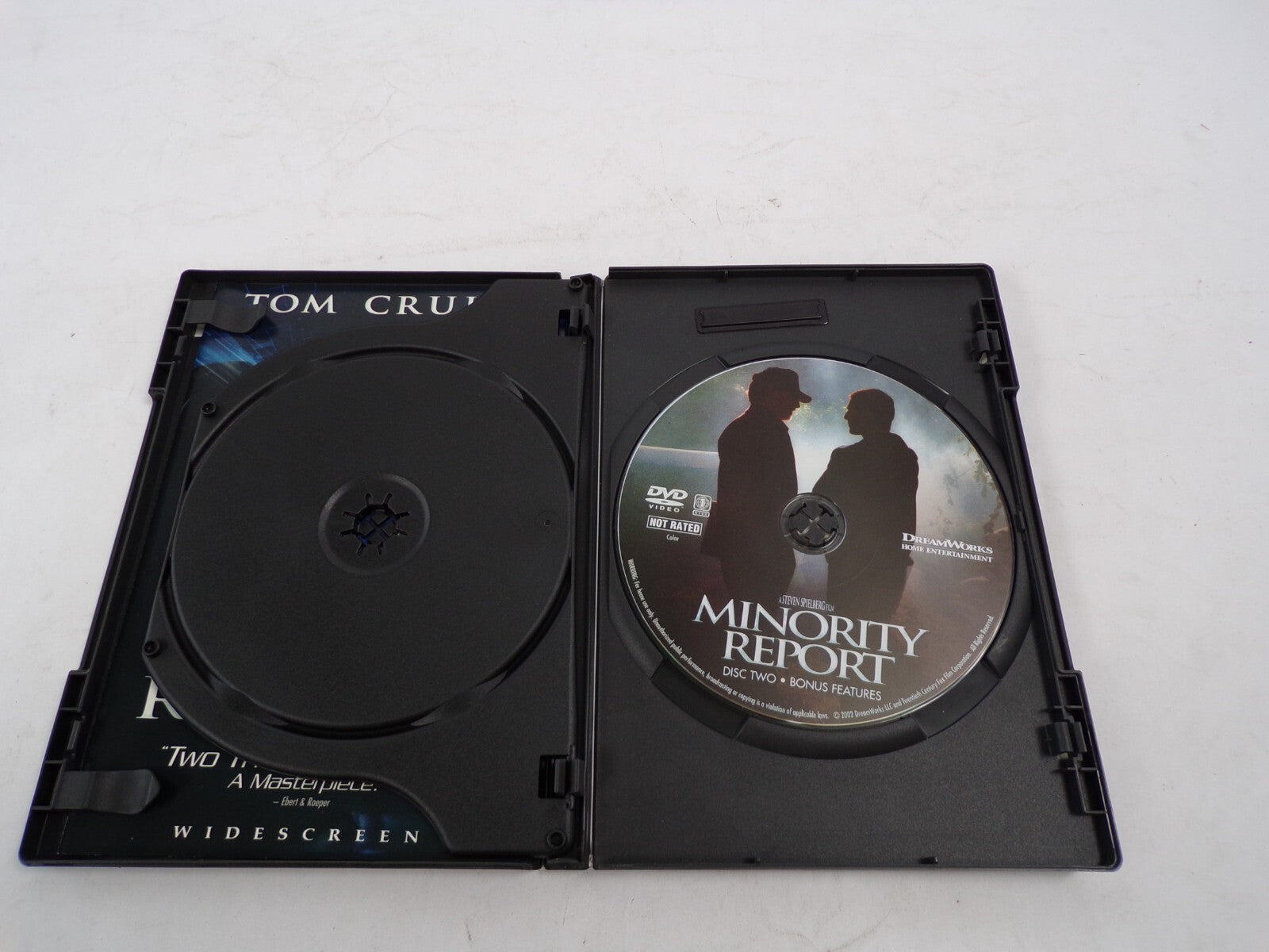 Minority Report Tom Cruise Steven Spielberg Masterpiece Action DVD Movies