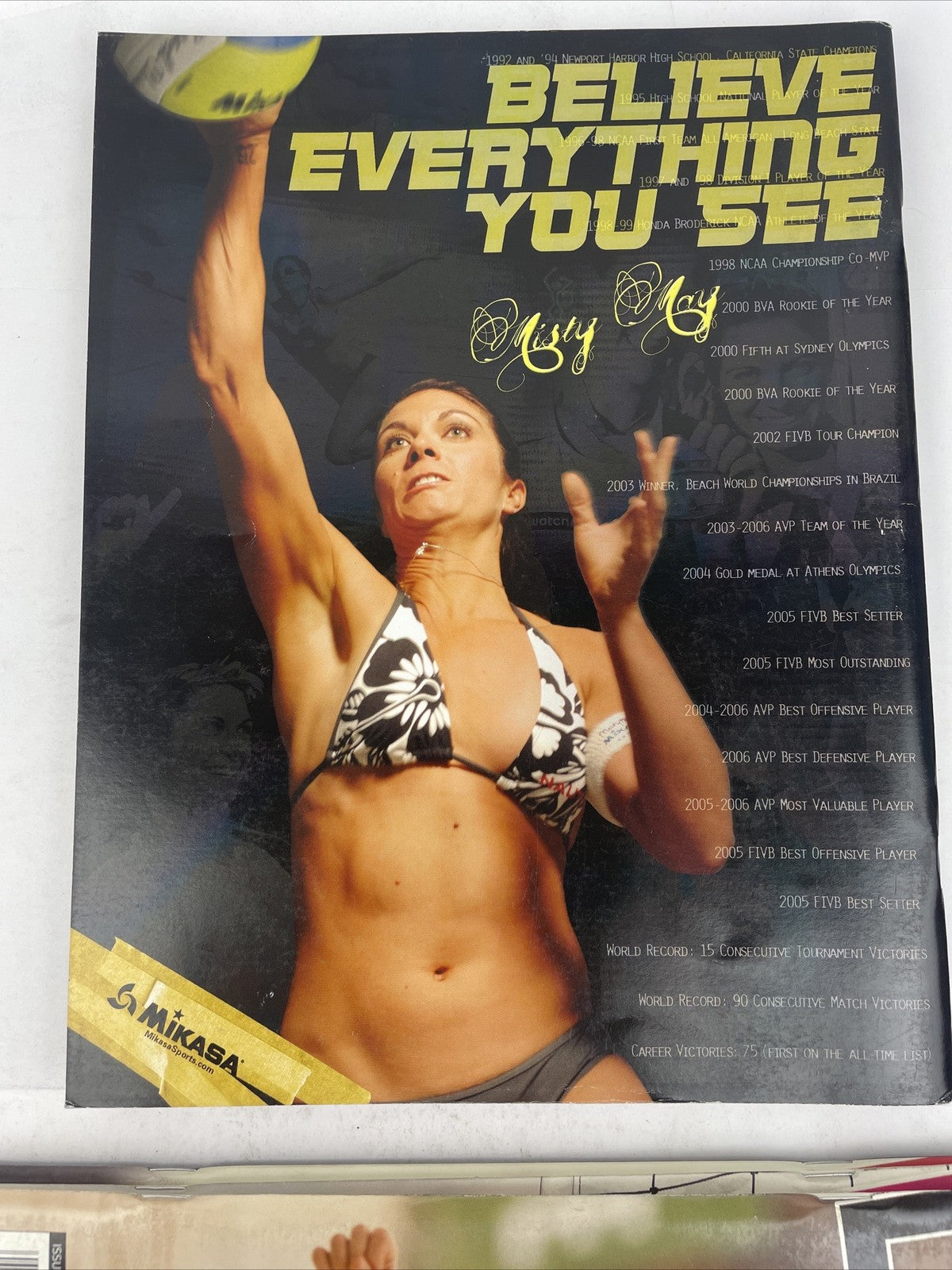 Lot Of 6 x 2007 " DiG " Beach Volleyball Life Magazine #1 - #6 Photo Issue