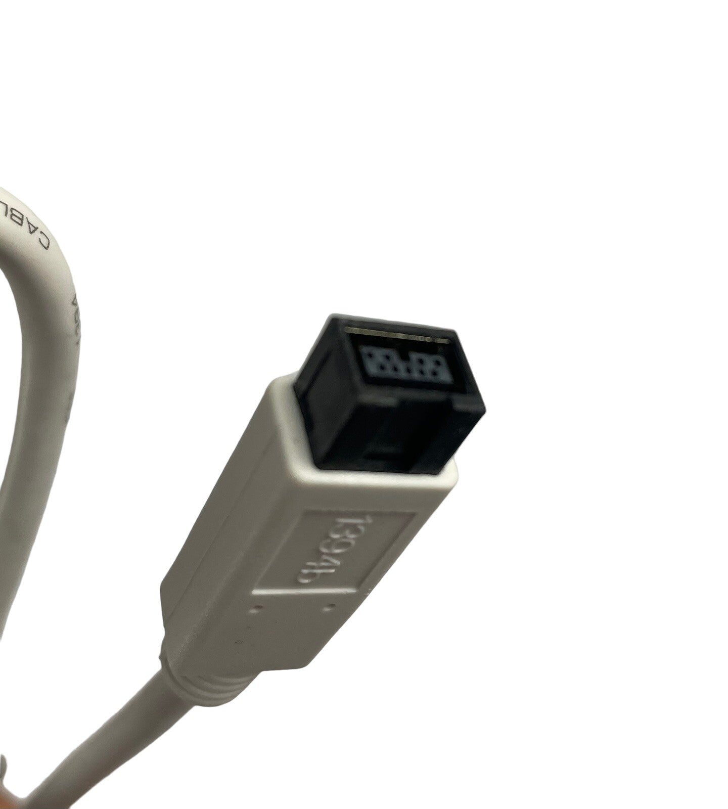 FireWire 1394b 800 IEEE 9 Pin to 9 Pin Male to Male Cable for PC / Mac ( White )
