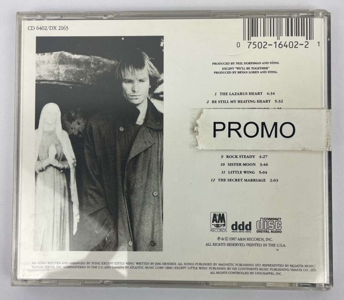 STING - Nothing Like The Sun Digital Audio CD 1987 A&M RECORDS Promo Copy     S