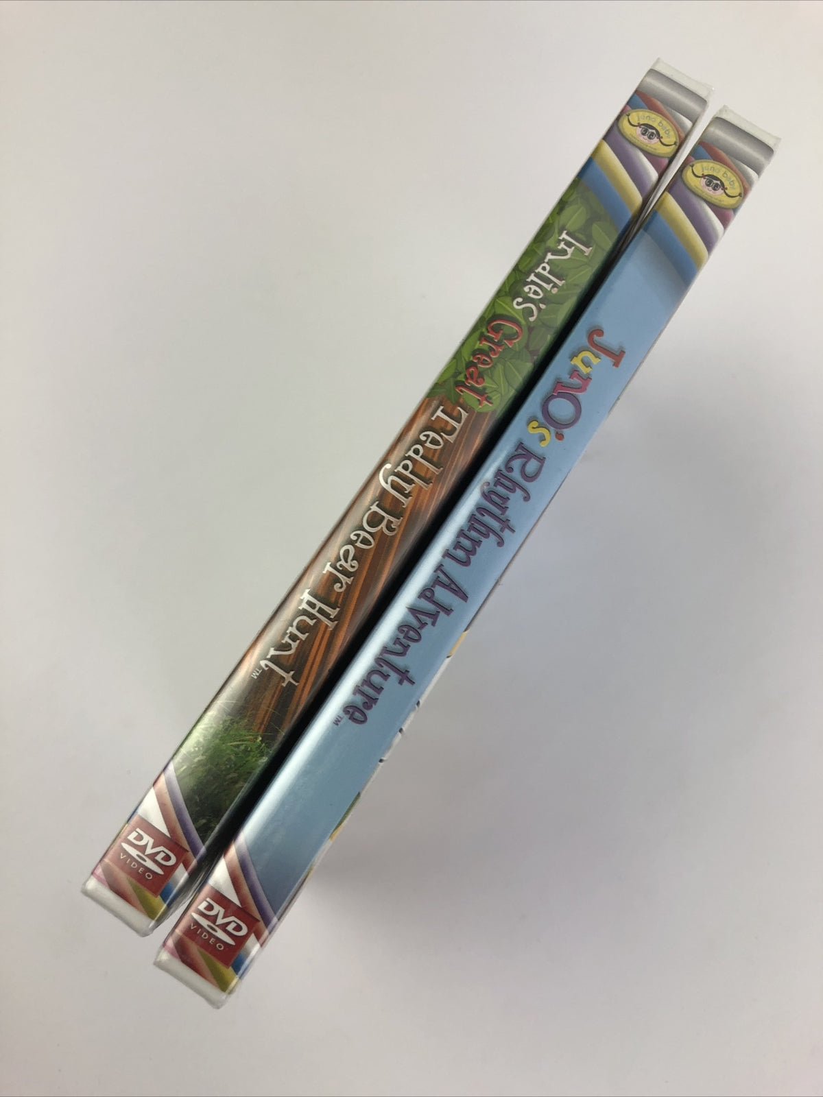 2 x Juno Baby: Juno’s Rhythm Adventure Teddy Bear  HunT Interactive Musical DVD