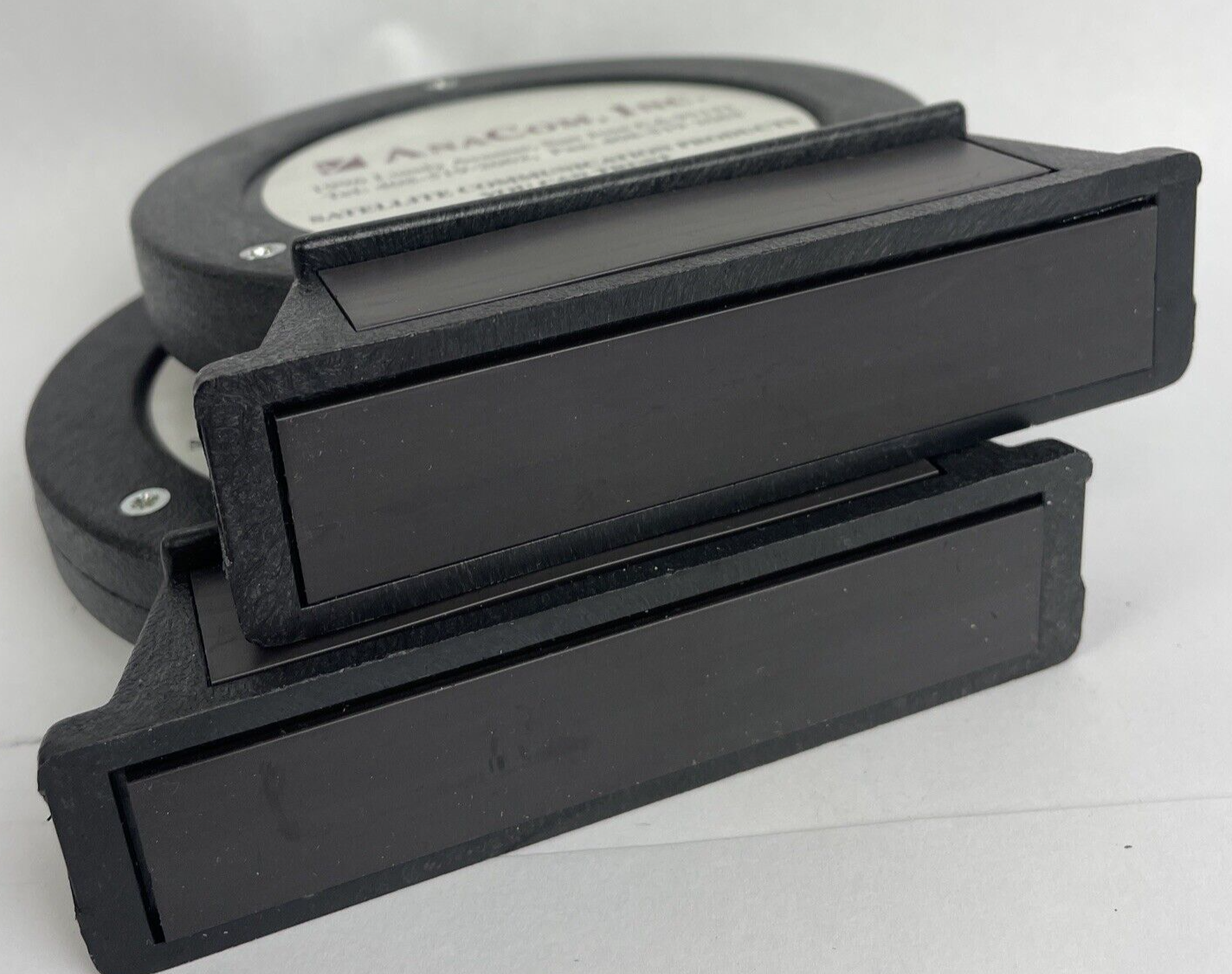 2 x ANACom Inc. Magnetic POLYCAST Inclinometer Protractor Angles Measurement USA