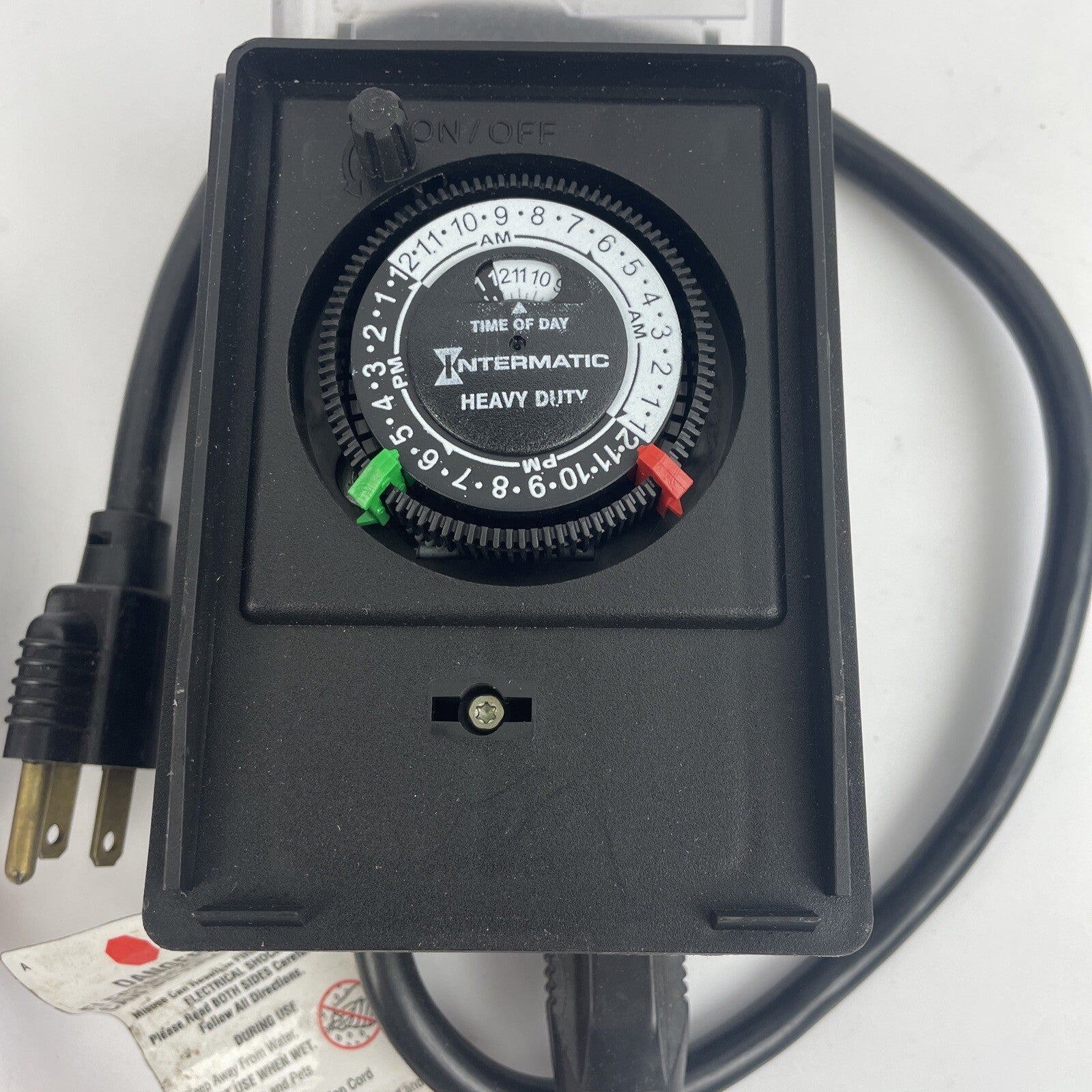 Intermatic Raintight Outdoor 24 Hour Timer HB31R Heavy Duty 15 AMP 1800W -  VGC