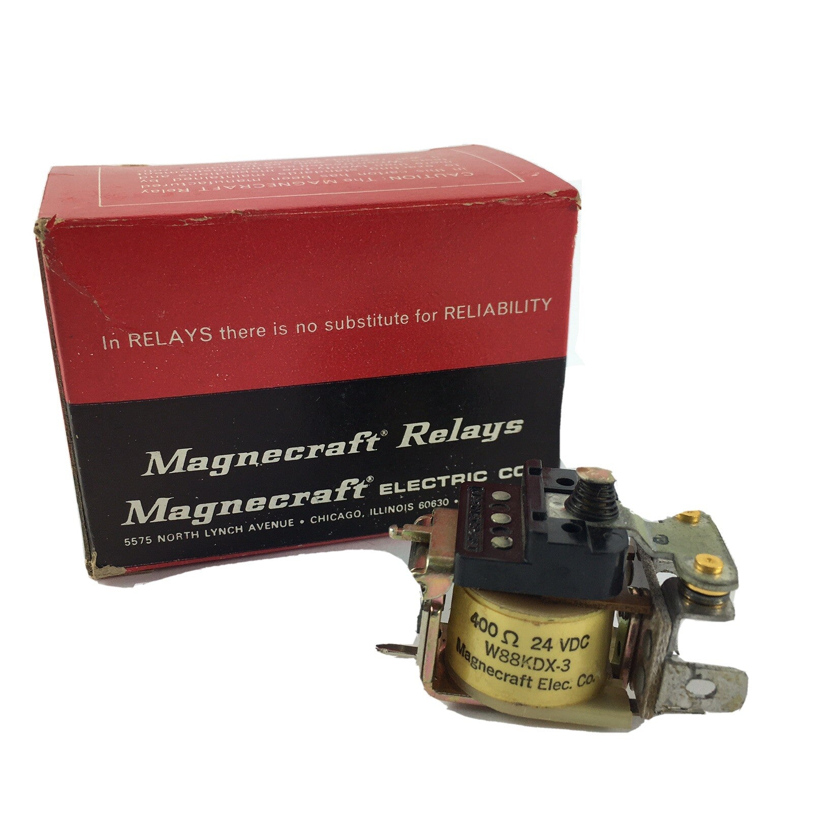 MAGNECRAFT RELAYS RELAY W88KDX-3 -  400 OHM 24VDC RELAY 