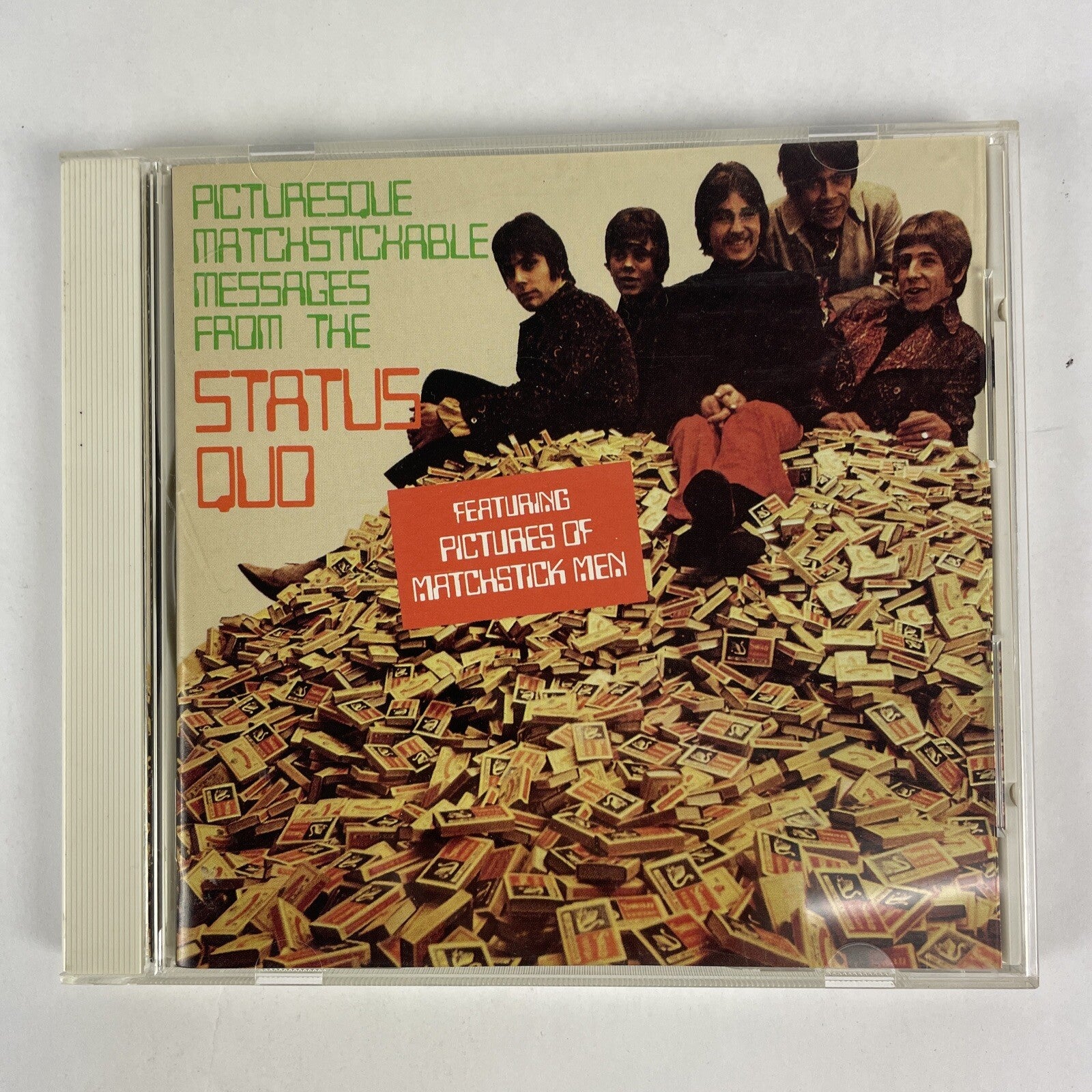 Picturesque Matchstickable Messages From The Status Quo CD Japanese Import  #23