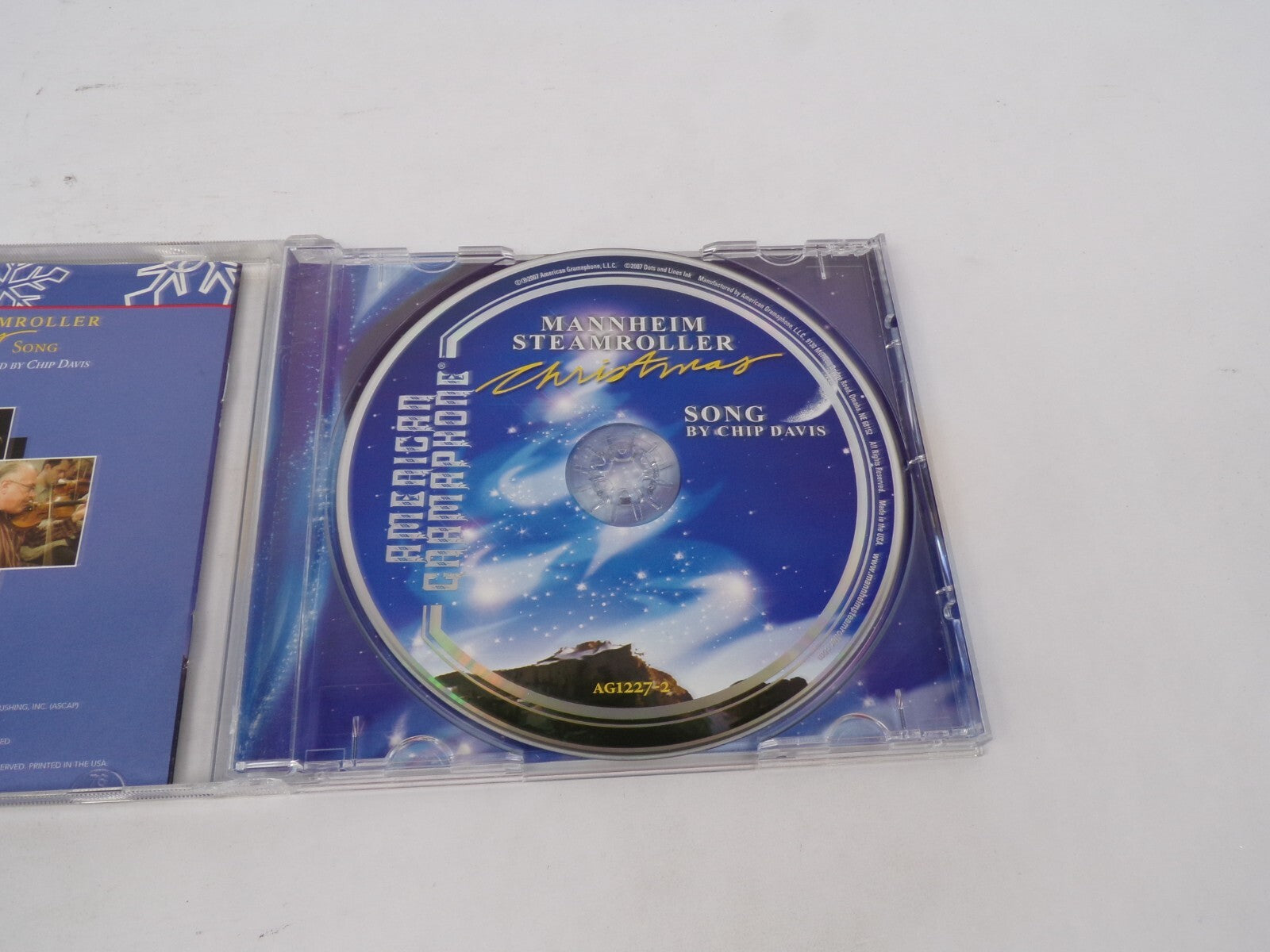 Mannheim Steamroller Christmas Song By Chip Davis American Gramphone CD#68