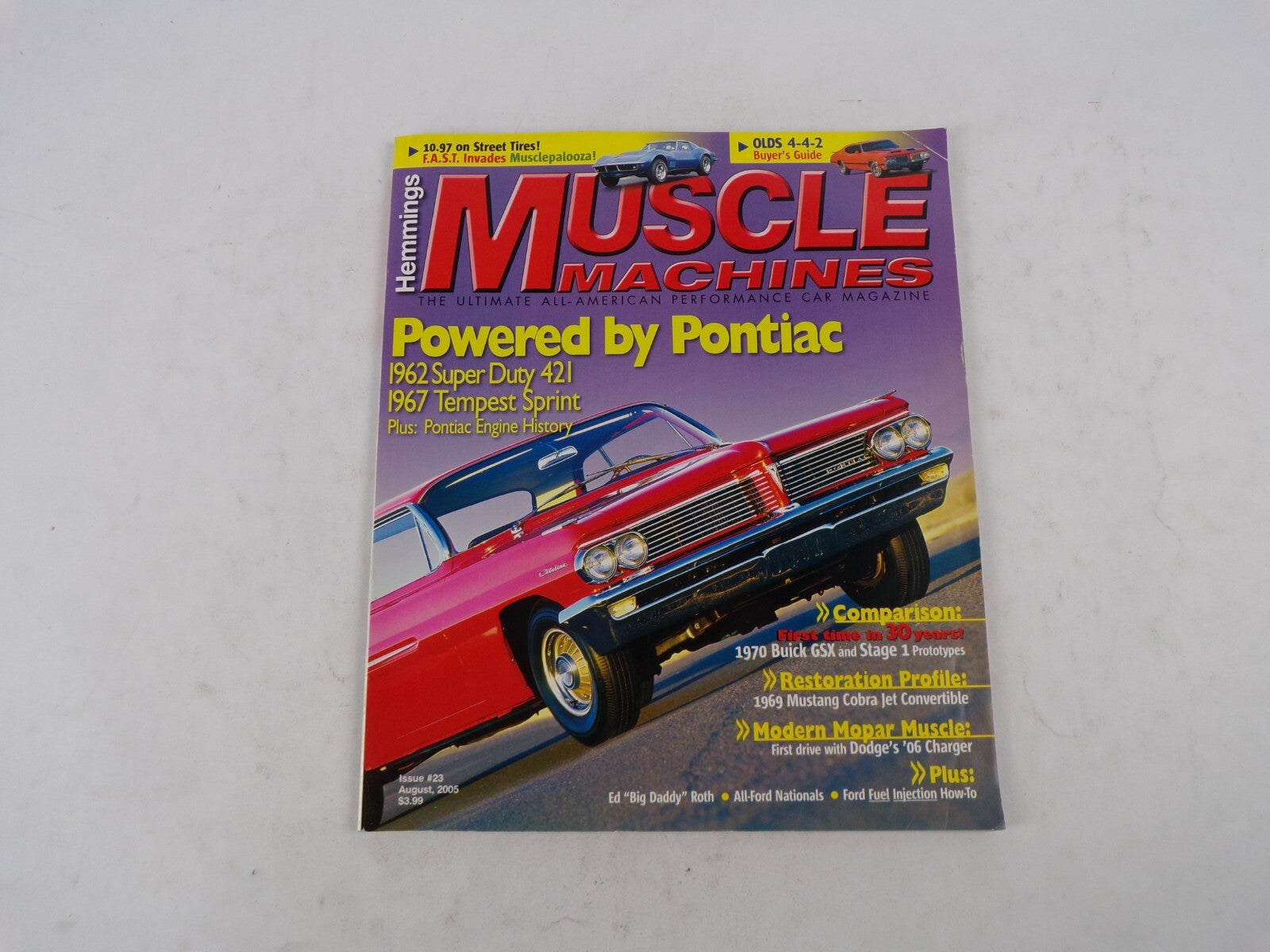 August 2005 Hemmings Muscle Machines Magazine Powered By Pontiac Powered By