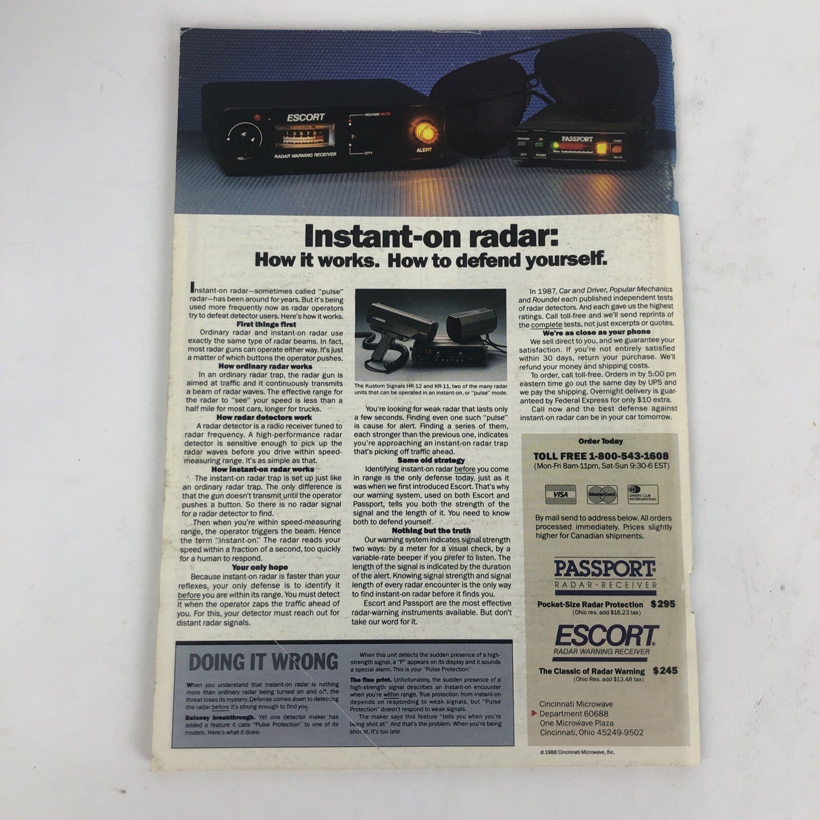 Porsche Club of America Panorama Magazine August 1988 VOL XXXIII, NO 8 - LOOK