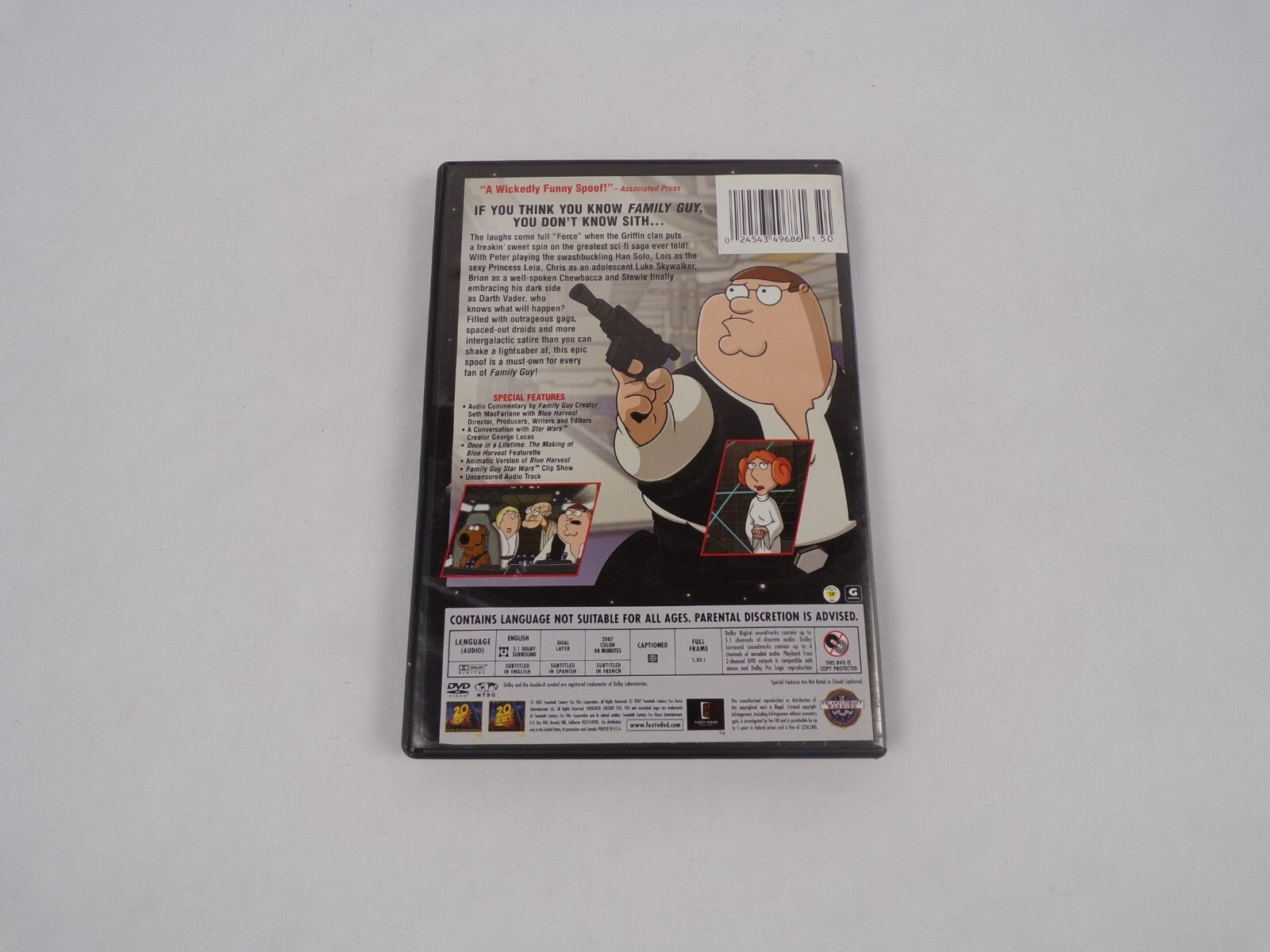Family Guy Blue Harvest Alex Borstein Seth Green Mike Henry DVD Movies
