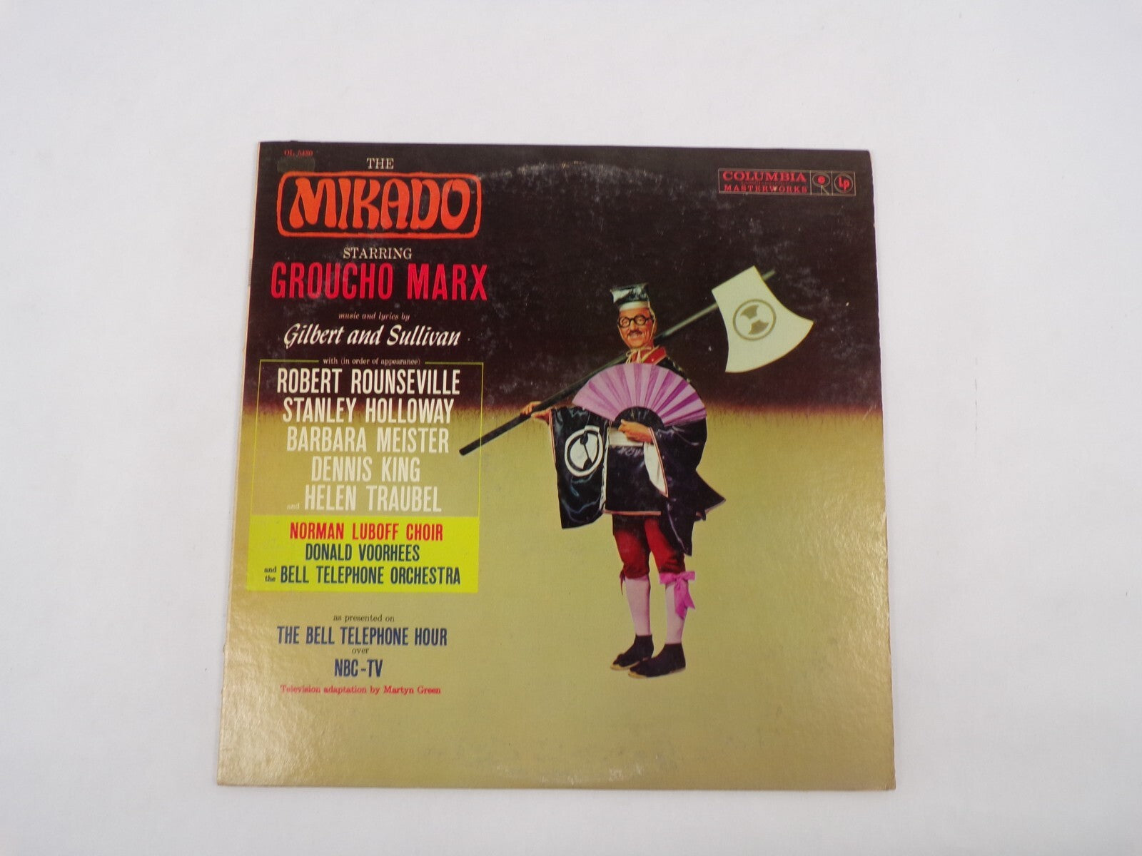 The Mikado Starring agaroucho Marx Music And Lyrics By Gilbert And Sullivan With