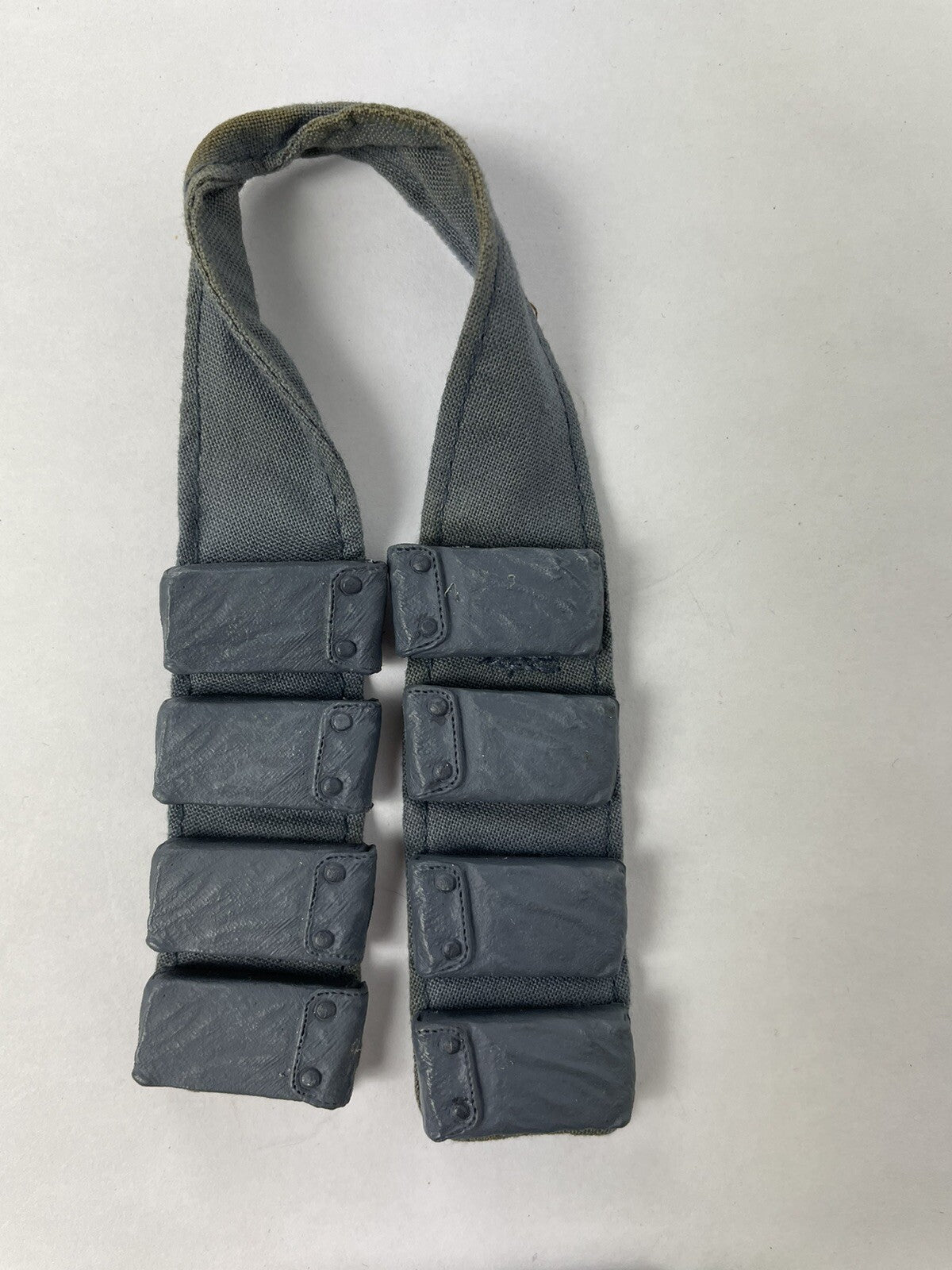LOT OF 2 VTG 90s GI Joe Ammo Belt accessory harness  pouch  12" Figures