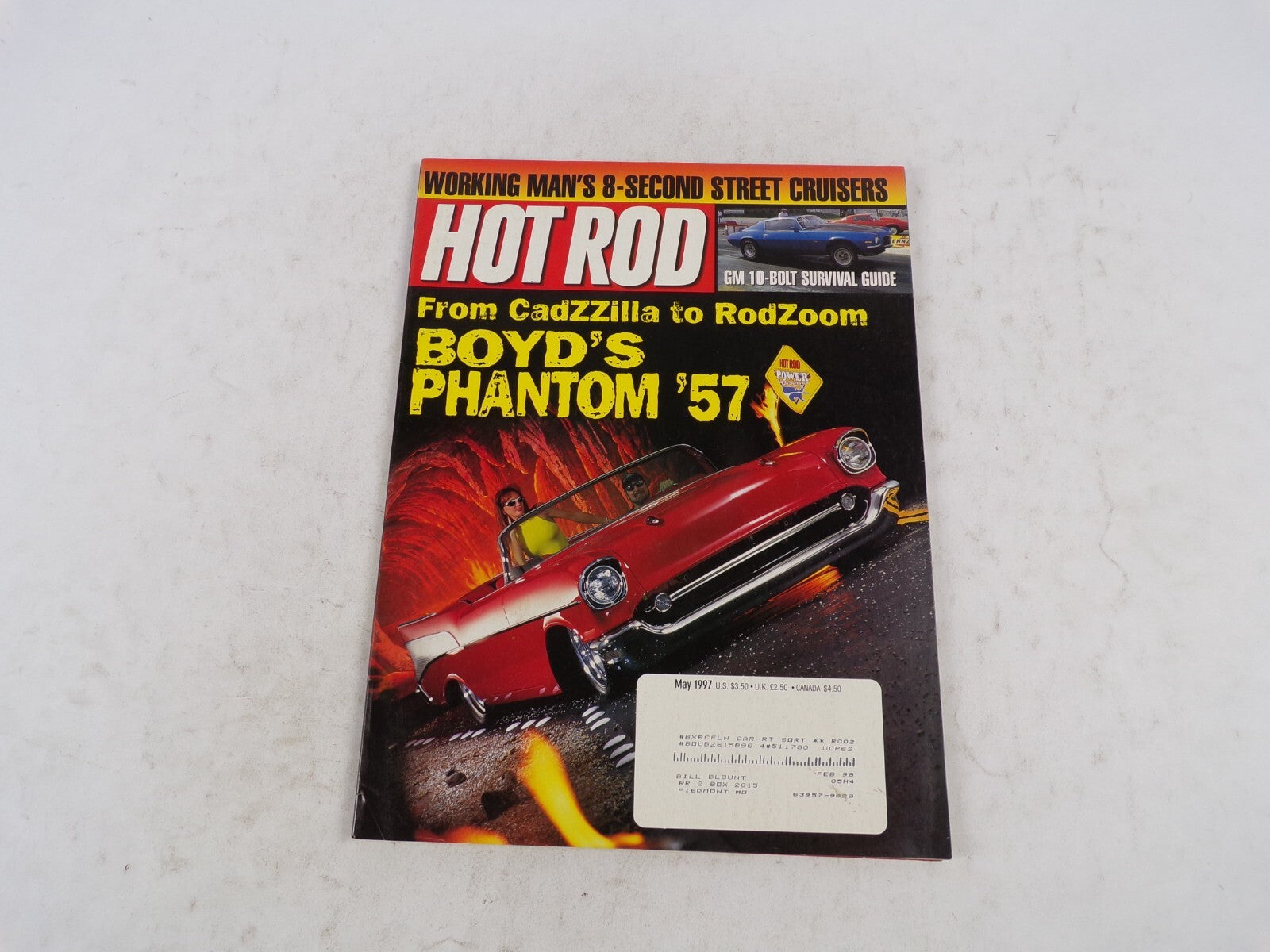 May 1997 Hot Rod From Cadzilla To Rodzoom Boyd's Phantom '57 Working Man's 8-Sec