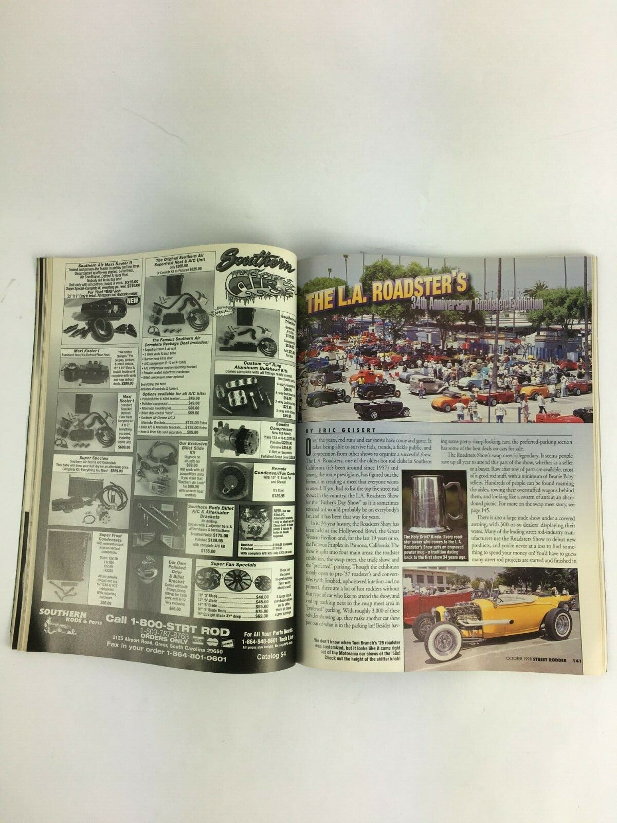 October1998 Street Rodder Magazine Induction Tune-up Carbs & T.B.I.38 Chevyvert 