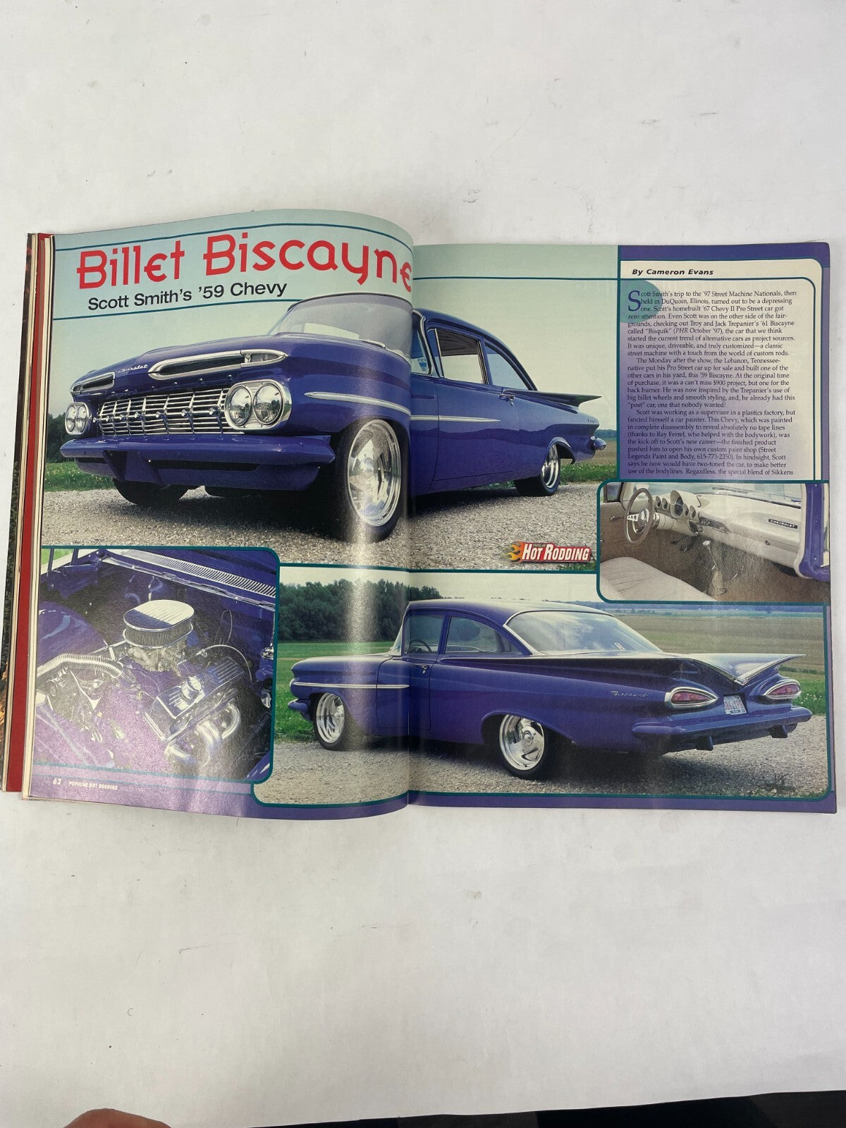 August 1999 Hot Rodding Magazinee Concept For The Future Crusing Chevy's New