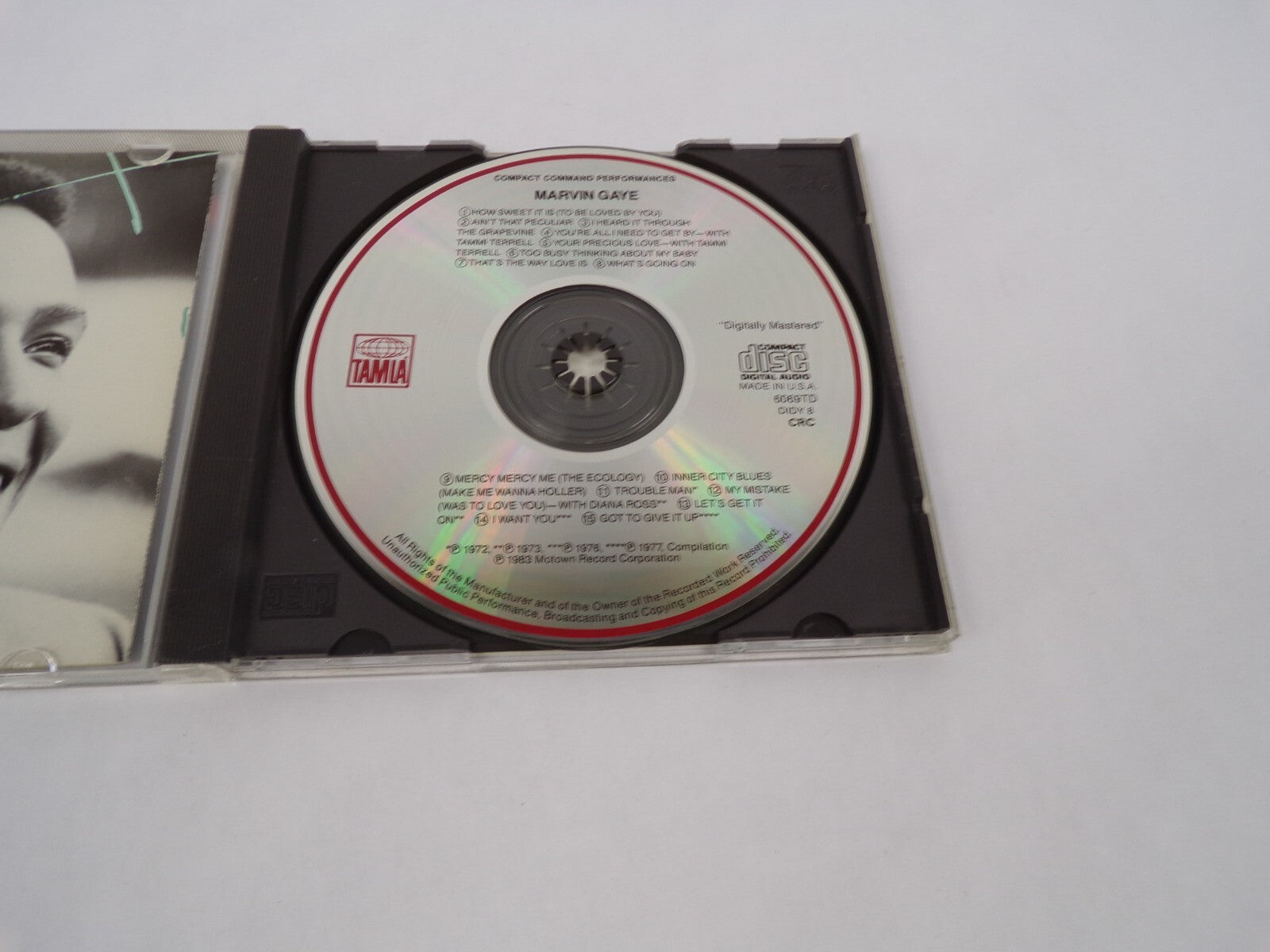 Marvin Gaye Aint That Peculiar Too Busy Thinking About My Baby Lets Get It CD#63