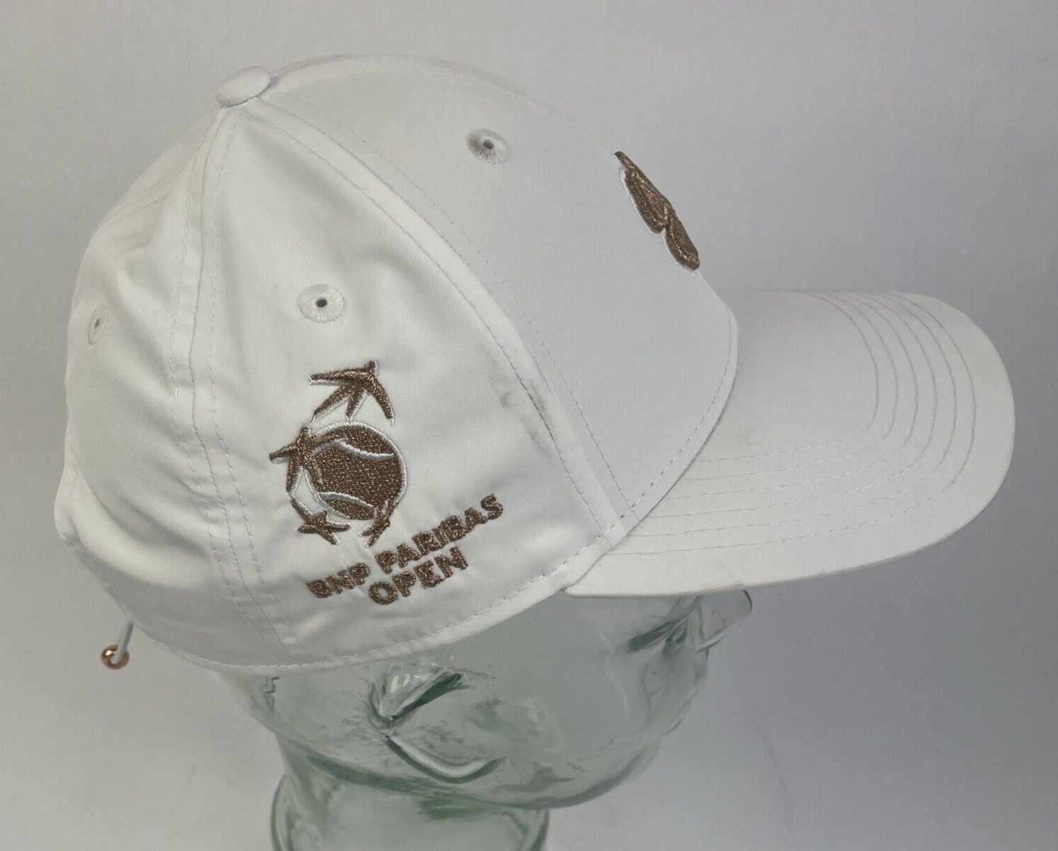 Black Clover PNB Paribus OPEN Live Lucky Womens Adjustable White Golf Hat RARE