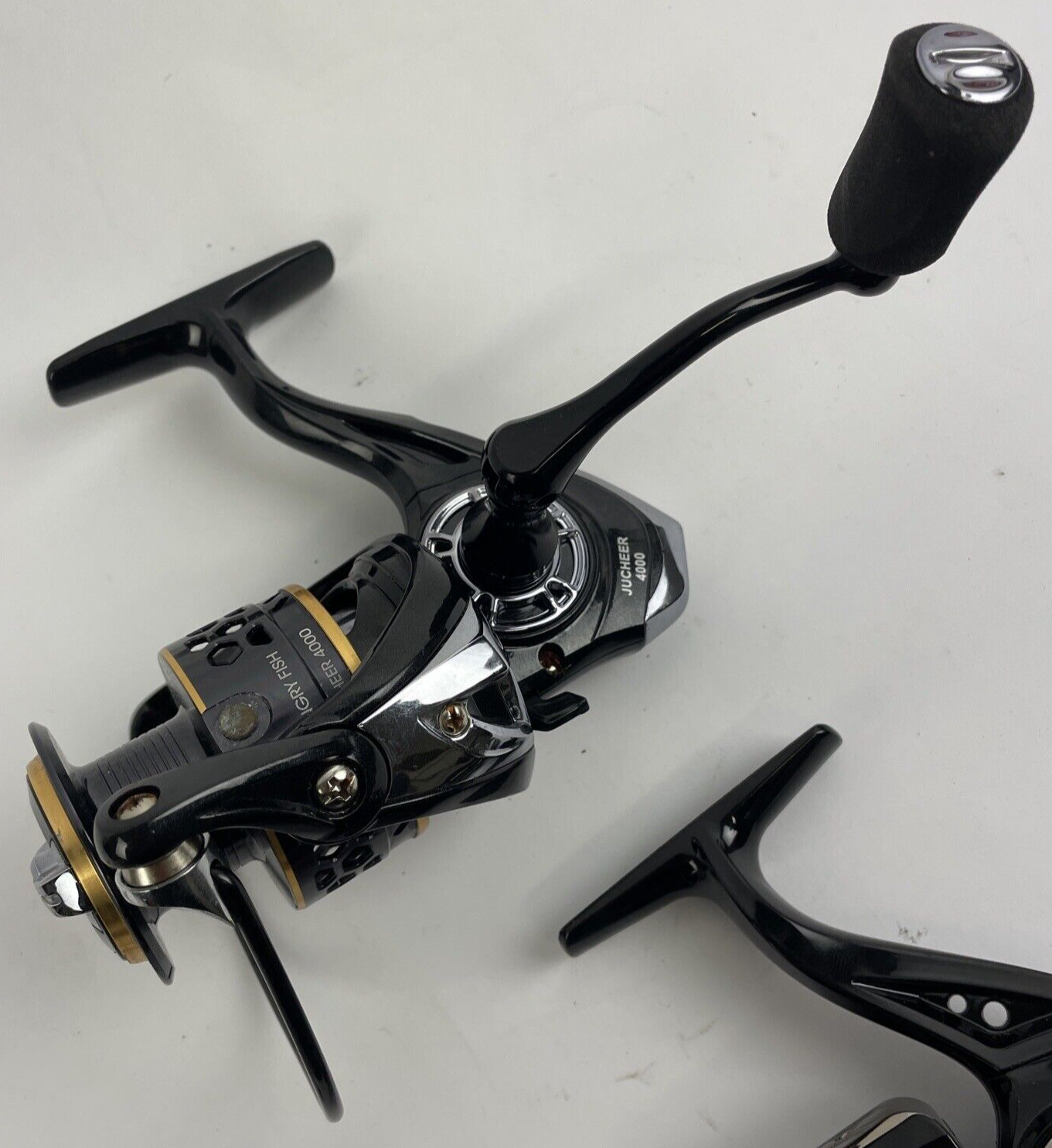 3 x Angry Fish Proberos + Spinning Reel 5.2:1 High Speed Salt/Freshwater Reel