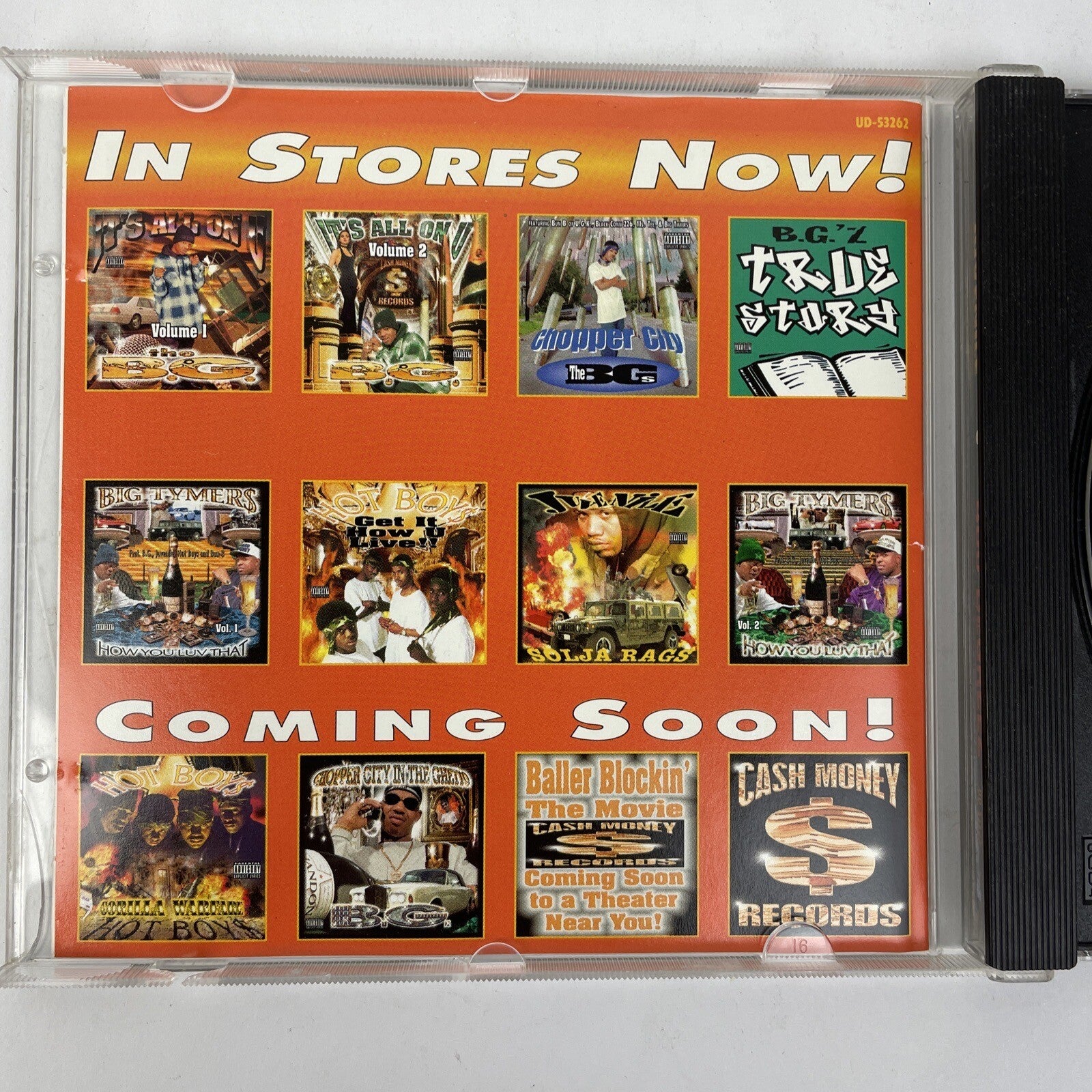 Juvenile - 400 Degrees  - Juvenile CD Cash Money Records - Parental Advisory #1