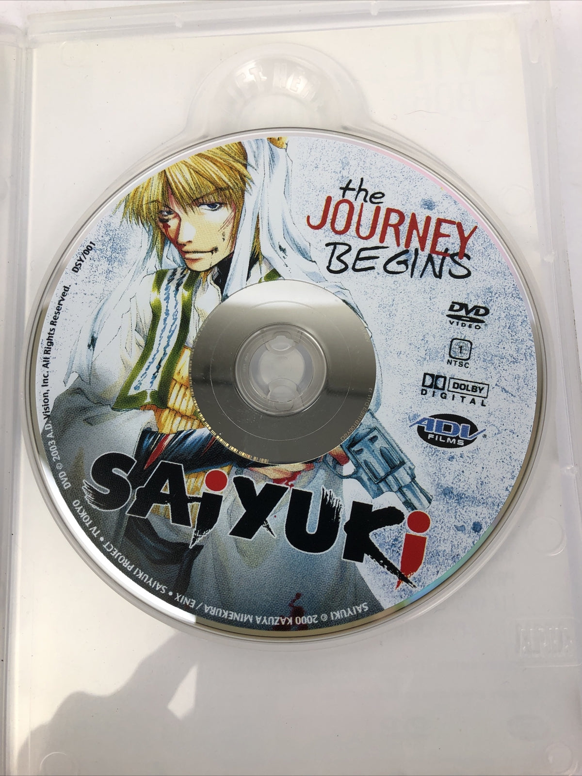Saiyuki  Vol. 1: The Journey Begins (DVD, 2003) Anime With Insert Brand New Seal