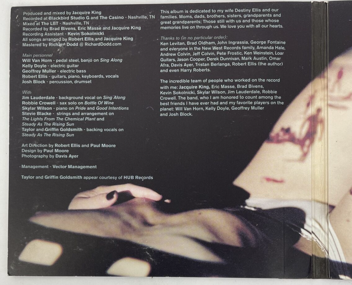 The Lights From The Chemical Plant [Digital Audio CD 2014] Robert Ellis - Signed