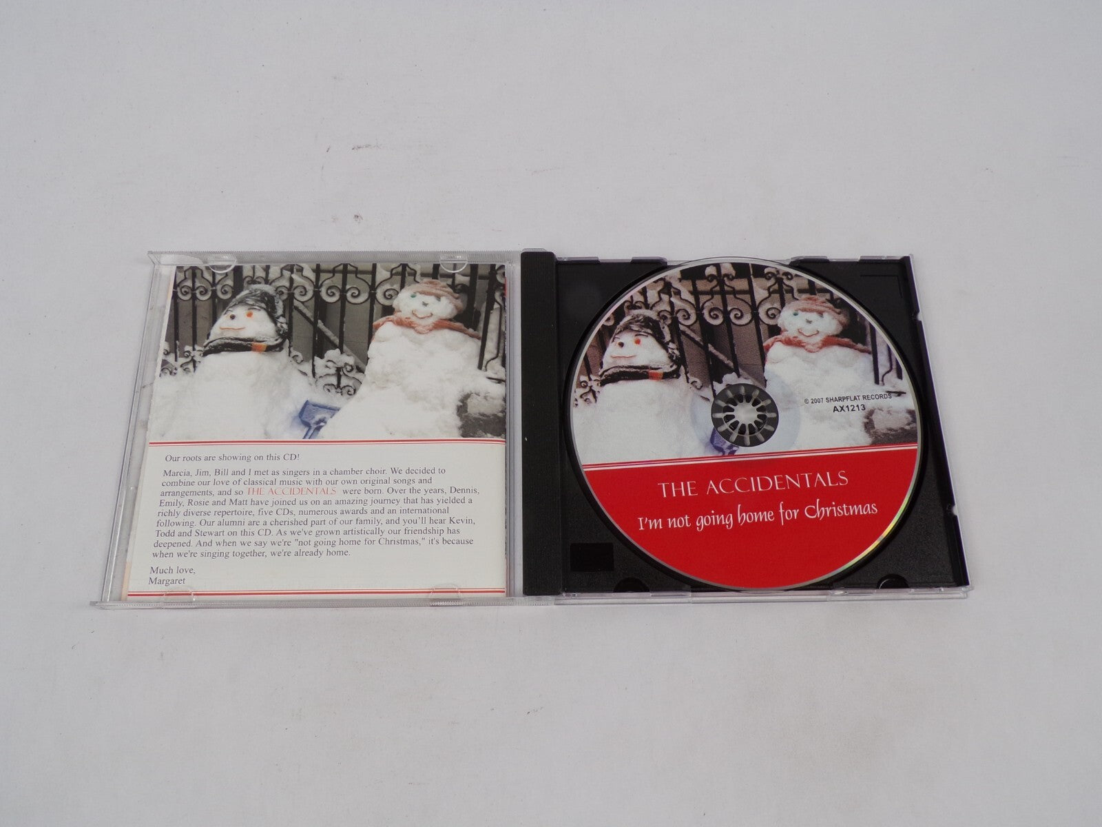The Accidentals Im not going home for Christmas Carol This Gift CD#68