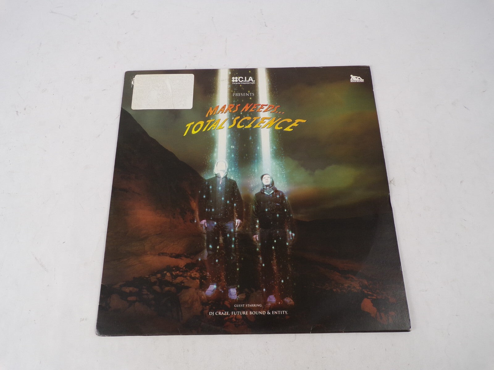 Mars Needs Total Science DJ Craze. Future Bound & Entity Be My Twin Vinyl Record