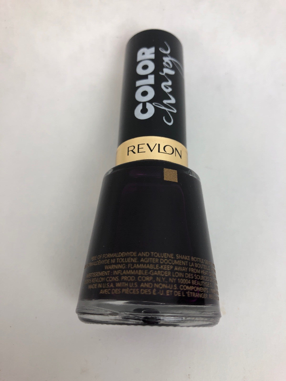 Revlon Color Charge Nail Enamel Polish .5 oz #004 VIOLET JELLY very deep FSTSHP