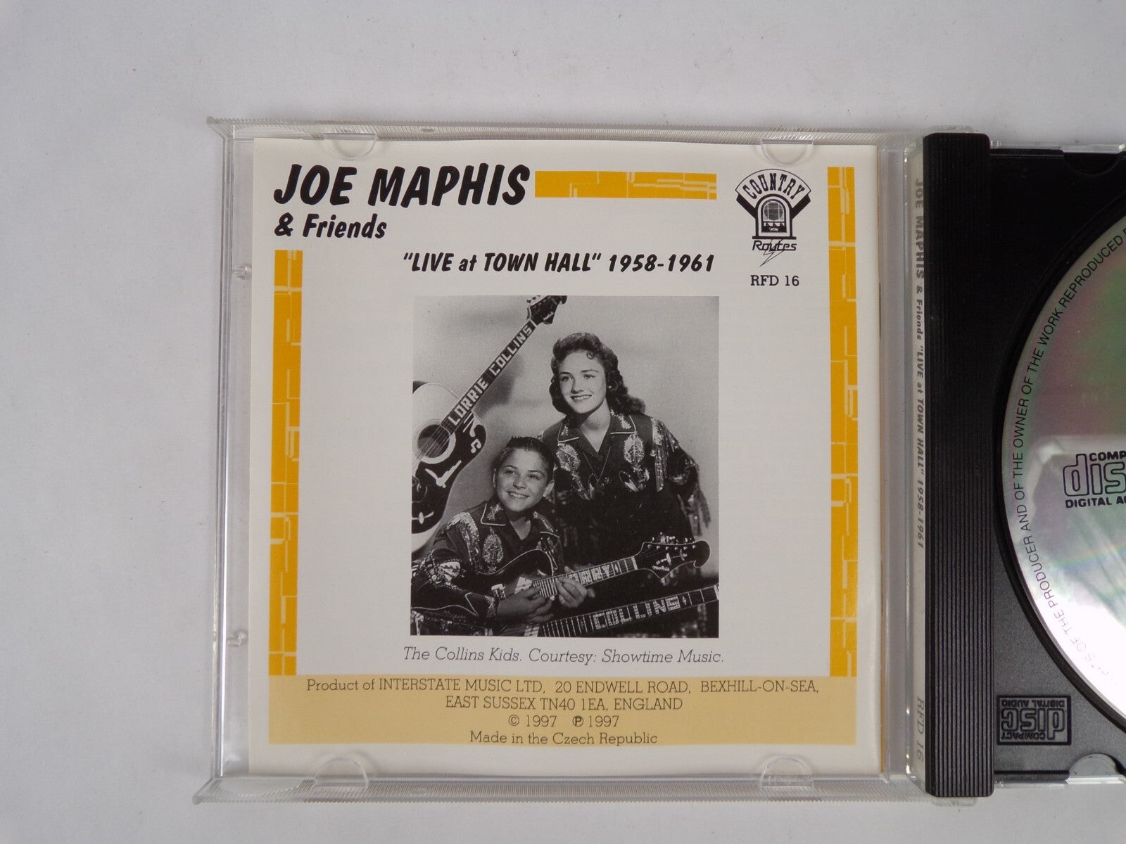 Joe Maphis & Friends Live At Town Hall Greatest Hits CD #9