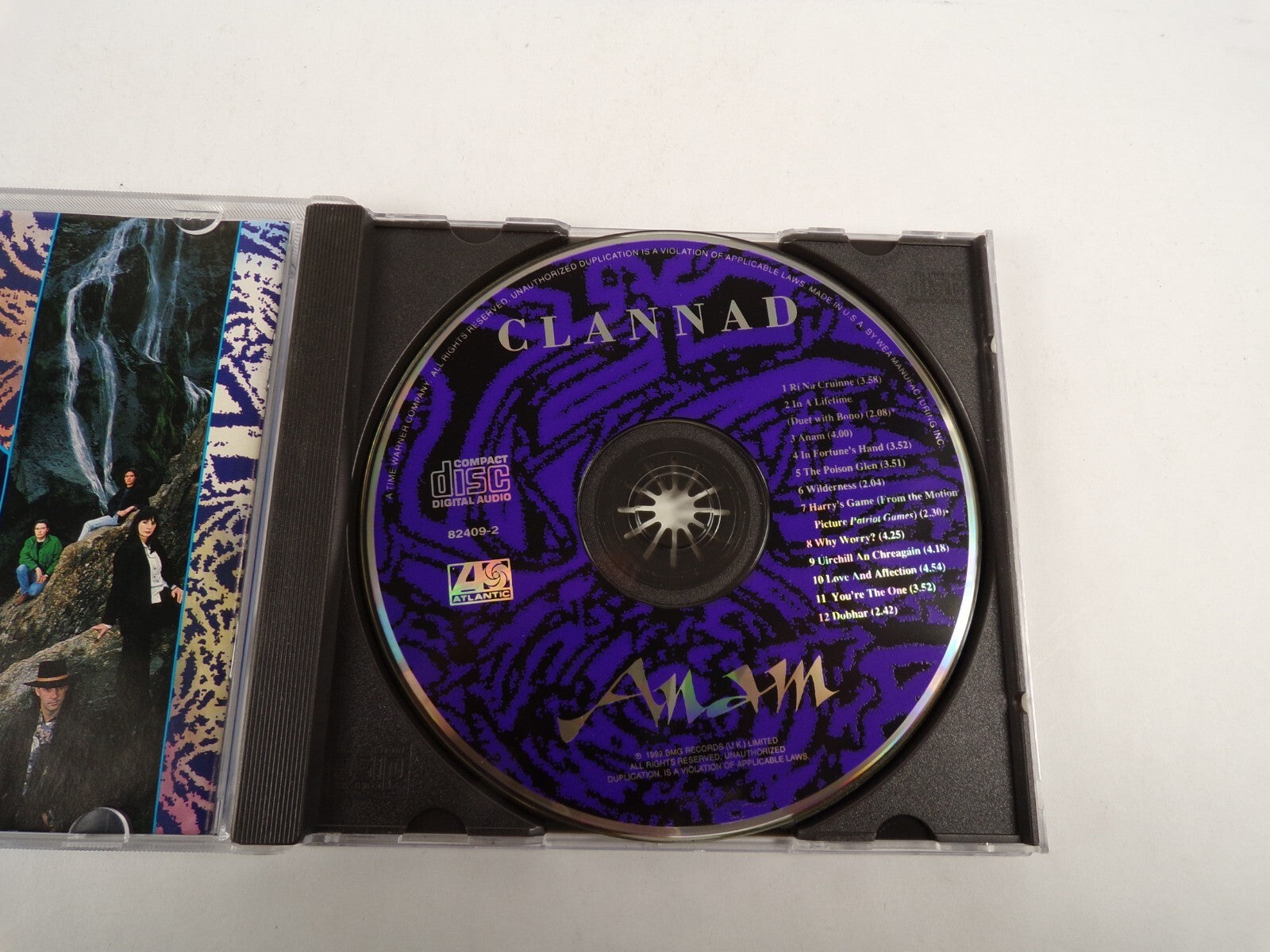Clannad Anam Atlantic Ri Na Cruinne  In A Lifetime Anam The Poison Glen CD#52