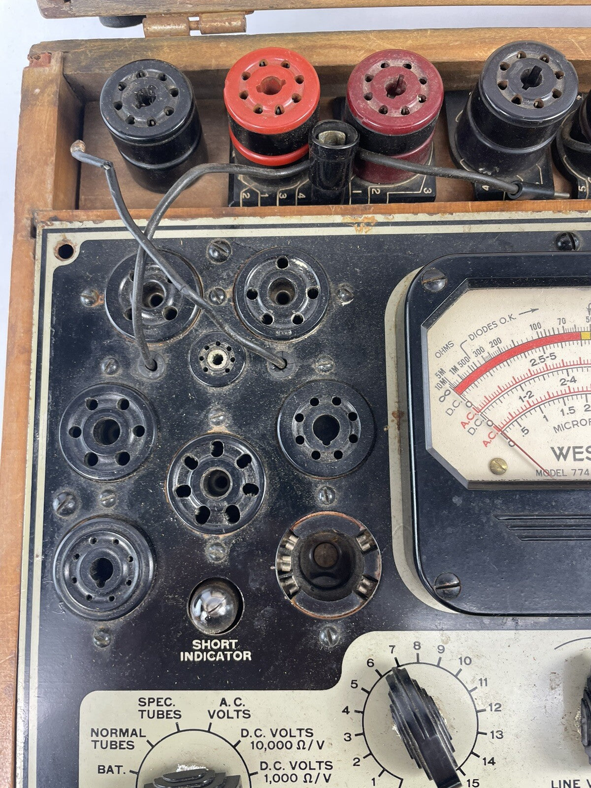 Weston Model 774 TYPE 4 VALVE TUBE TESTER ANALYSER