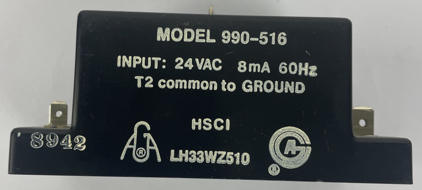 OEM CARRIER  LH33WZ510  Model 990-516  Spark Ignitor  24VAC 8mA 60Hz      NOS