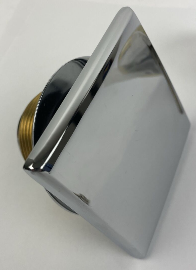 Mountain Plumbing universal bathtub drain trim kit replacement square round polished chrome retrofit