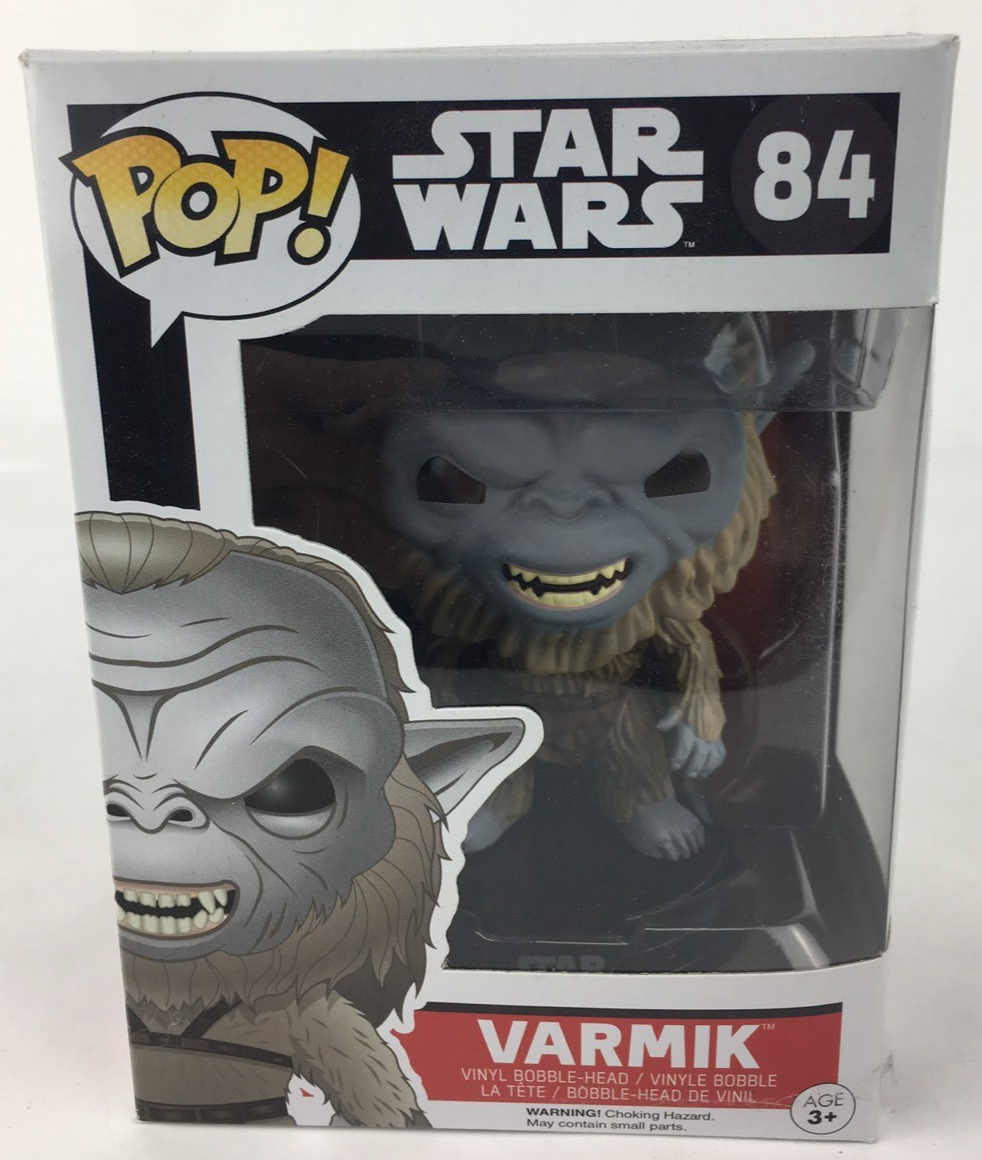 BRAND NEW FUNKO,"STAR WARS", EP 7, "THE FORCE AWAKENS", VARMIK, FOUR INCH FIGURE