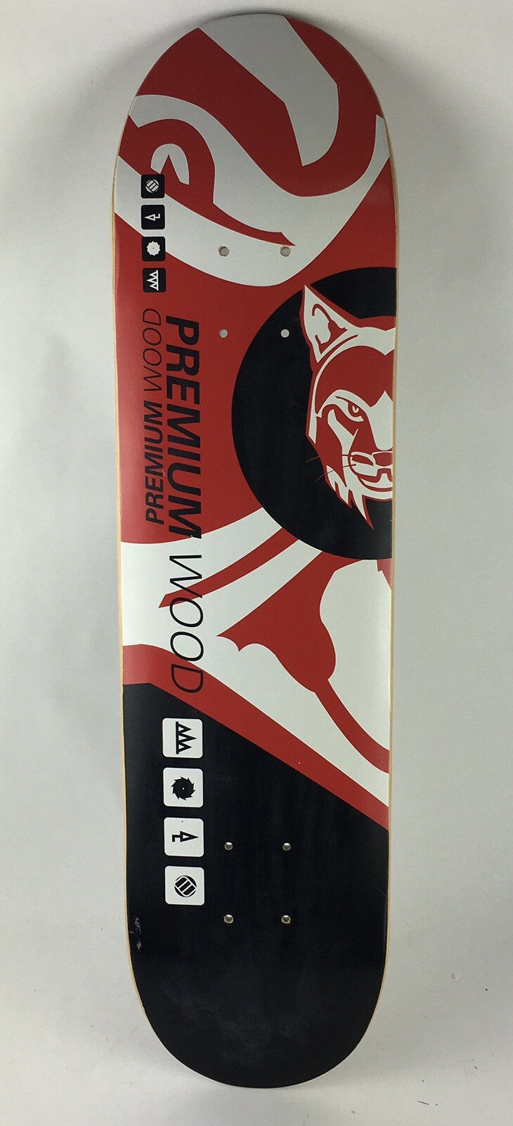 2002- Premium Wood Skateboard Team Deck Vintage Lynx