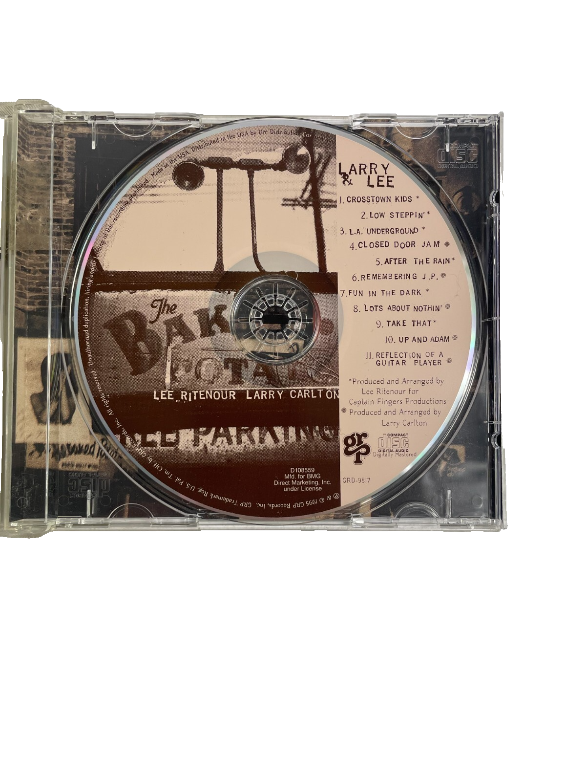 Lee Ritenour Larry Carlton Crosstown Kids Low Steppin' L.A. Underground CD#6